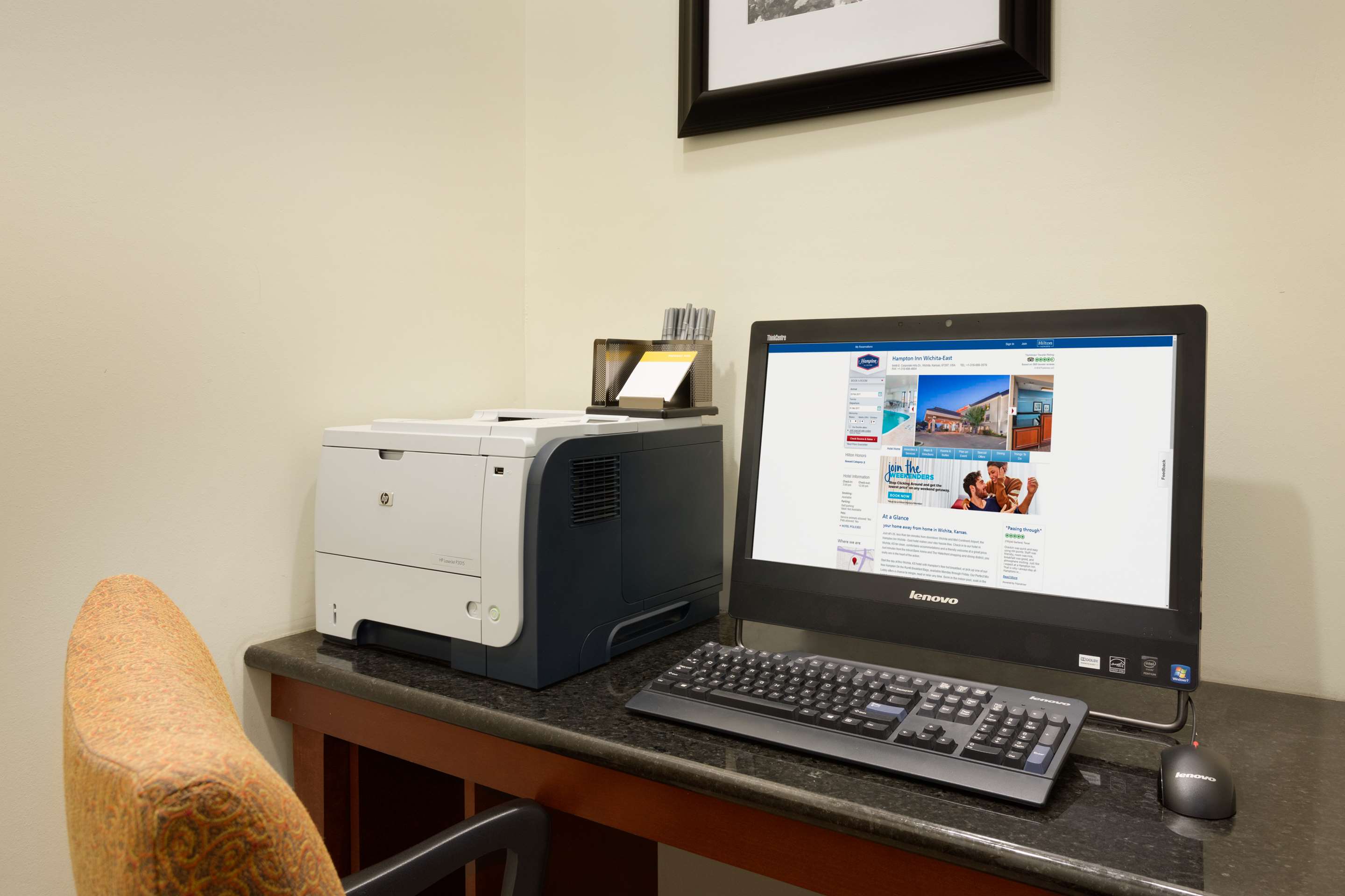 Business Center | Hampton Inn Wichita-East