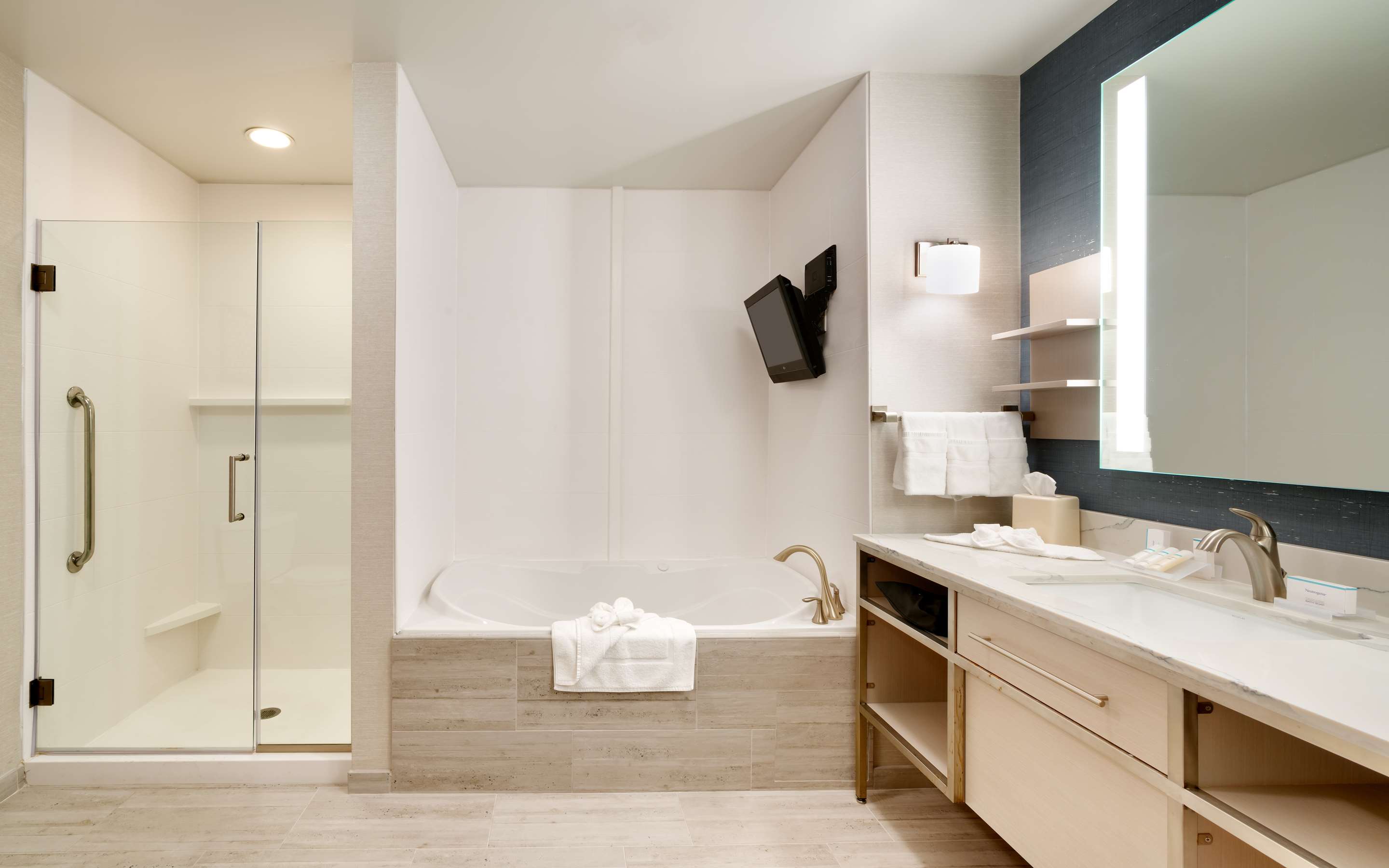 Guest room bath