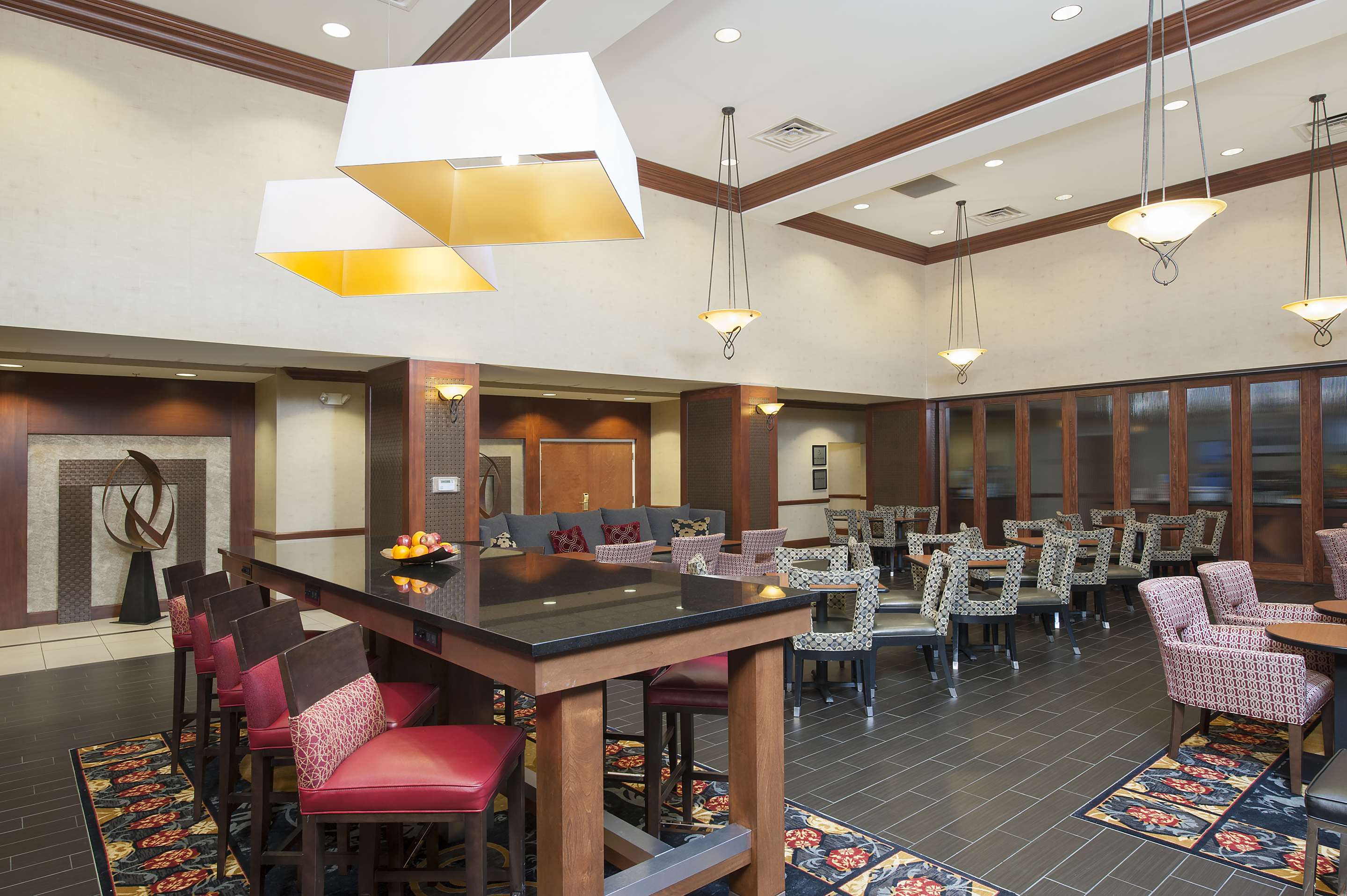 Restaurant | Hampton Inn and Suites Indianapolis - Fishers