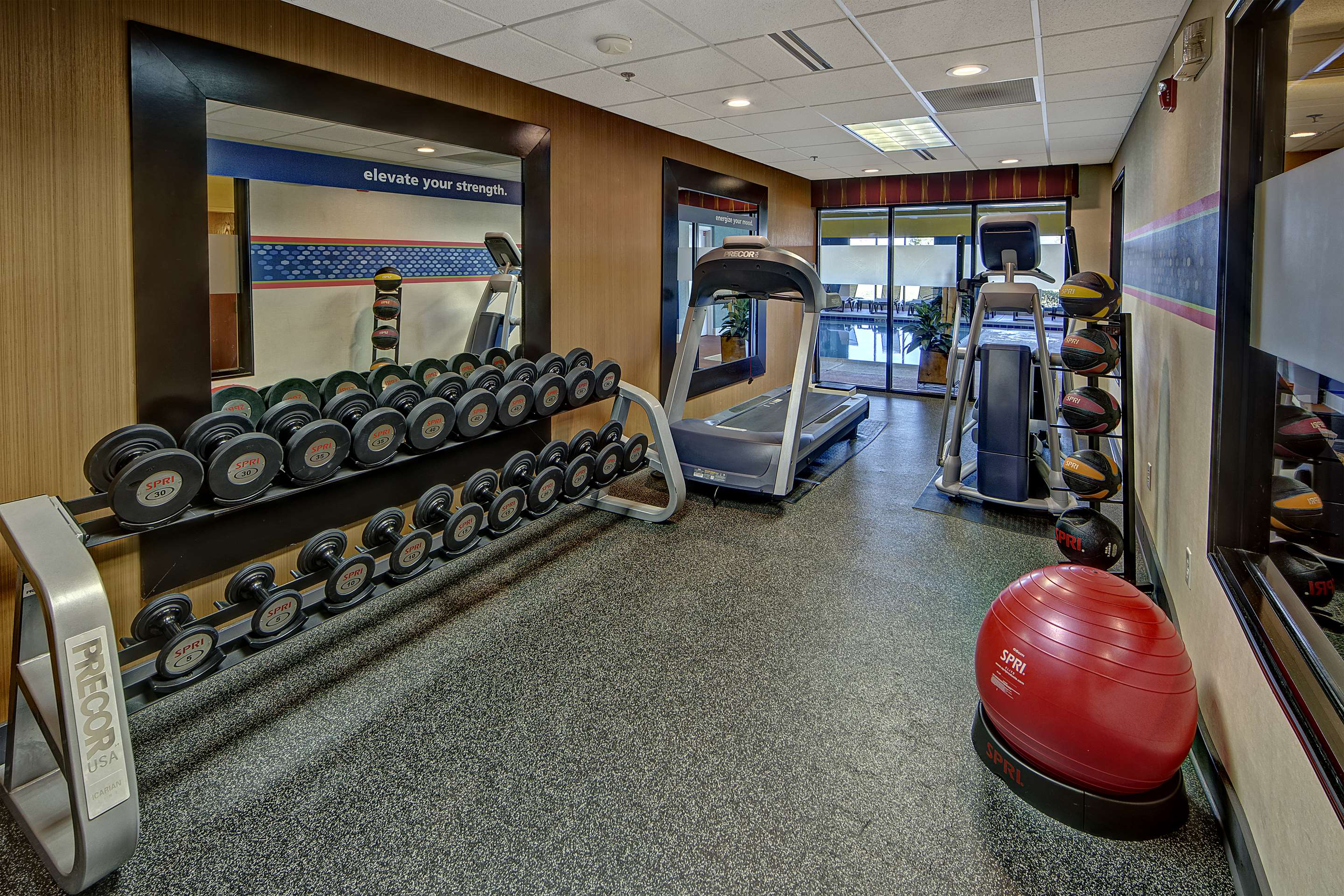 Health club fitness center gym | Hampton Inn Indianapolis-sw/plainfield