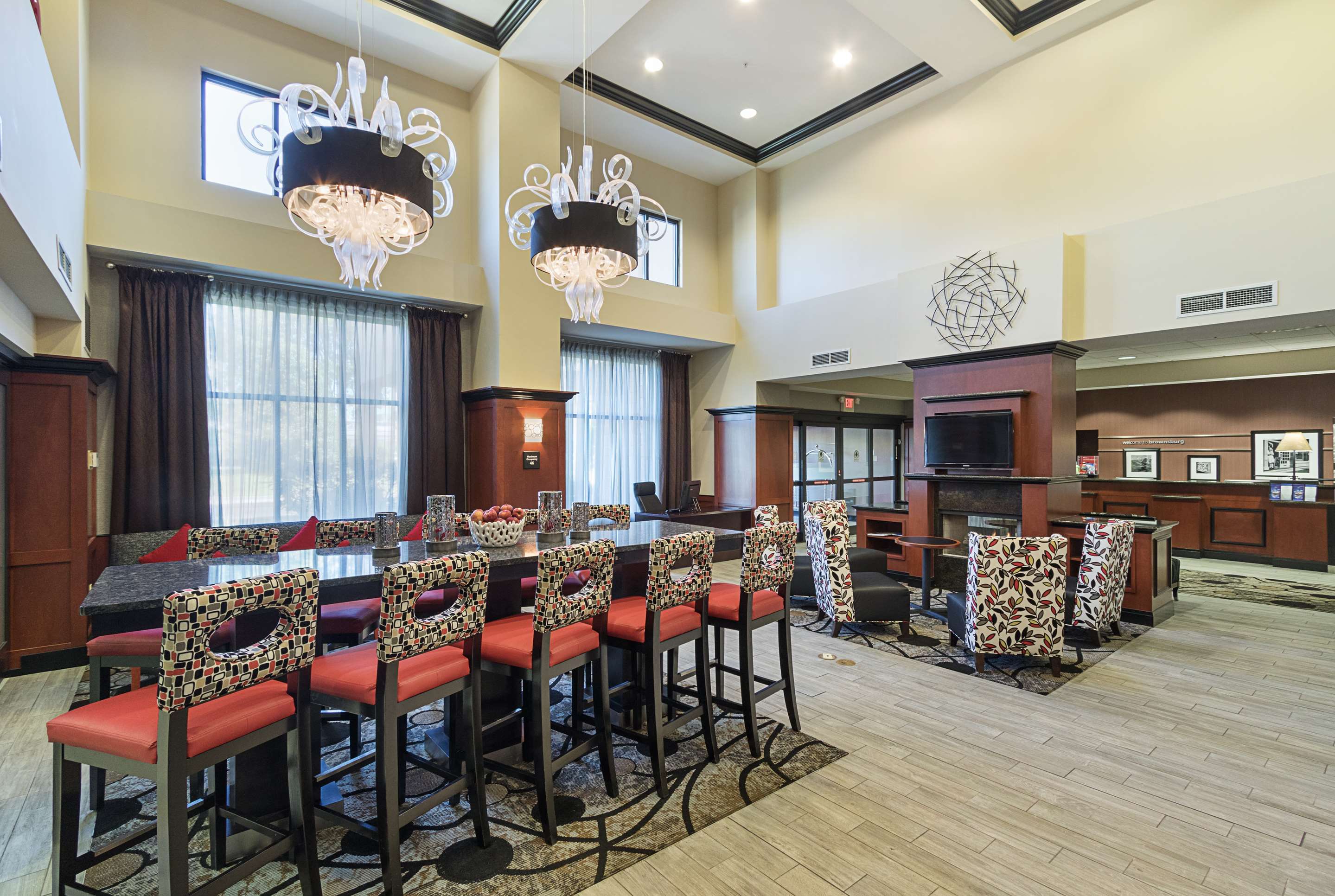 Reception | Hampton Inn & Suites Indianapolis/Brownsburg