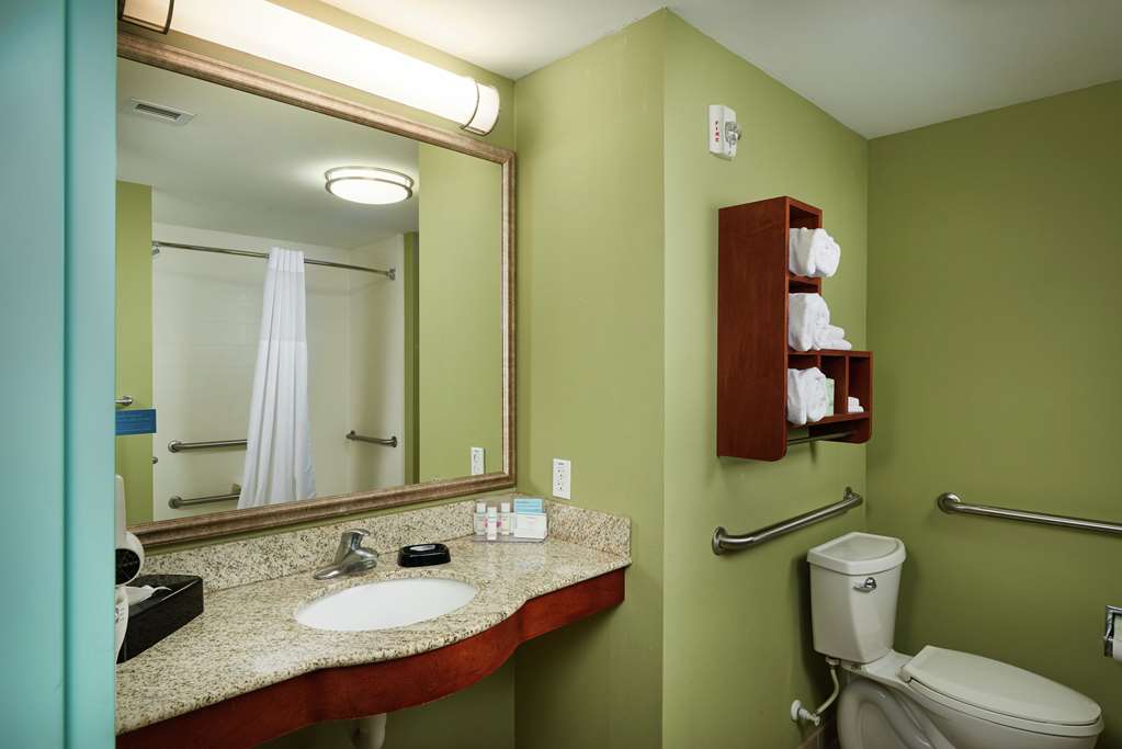 Hampton Inn Bermuda Run / Advance Room Type - 1KNG MOB/HEAR ACC W/TUB NS