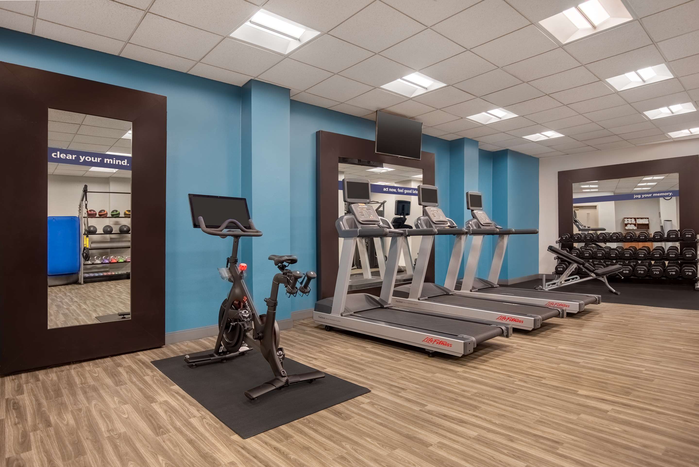 Health club fitness center gym | Hampton Inn Long Island-Brookhaven