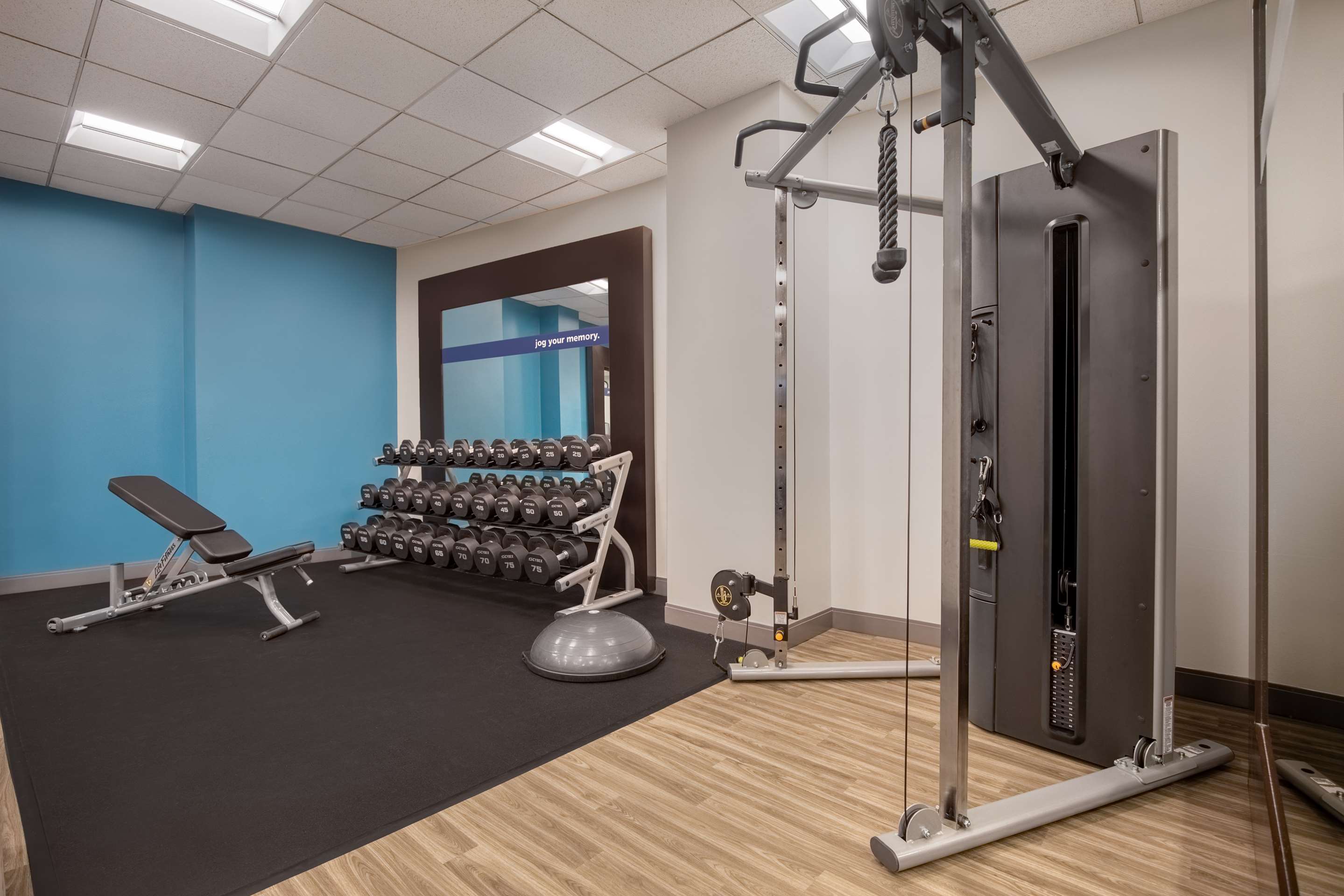 Health club fitness center gym | Hampton Inn Long Island-Brookhaven
