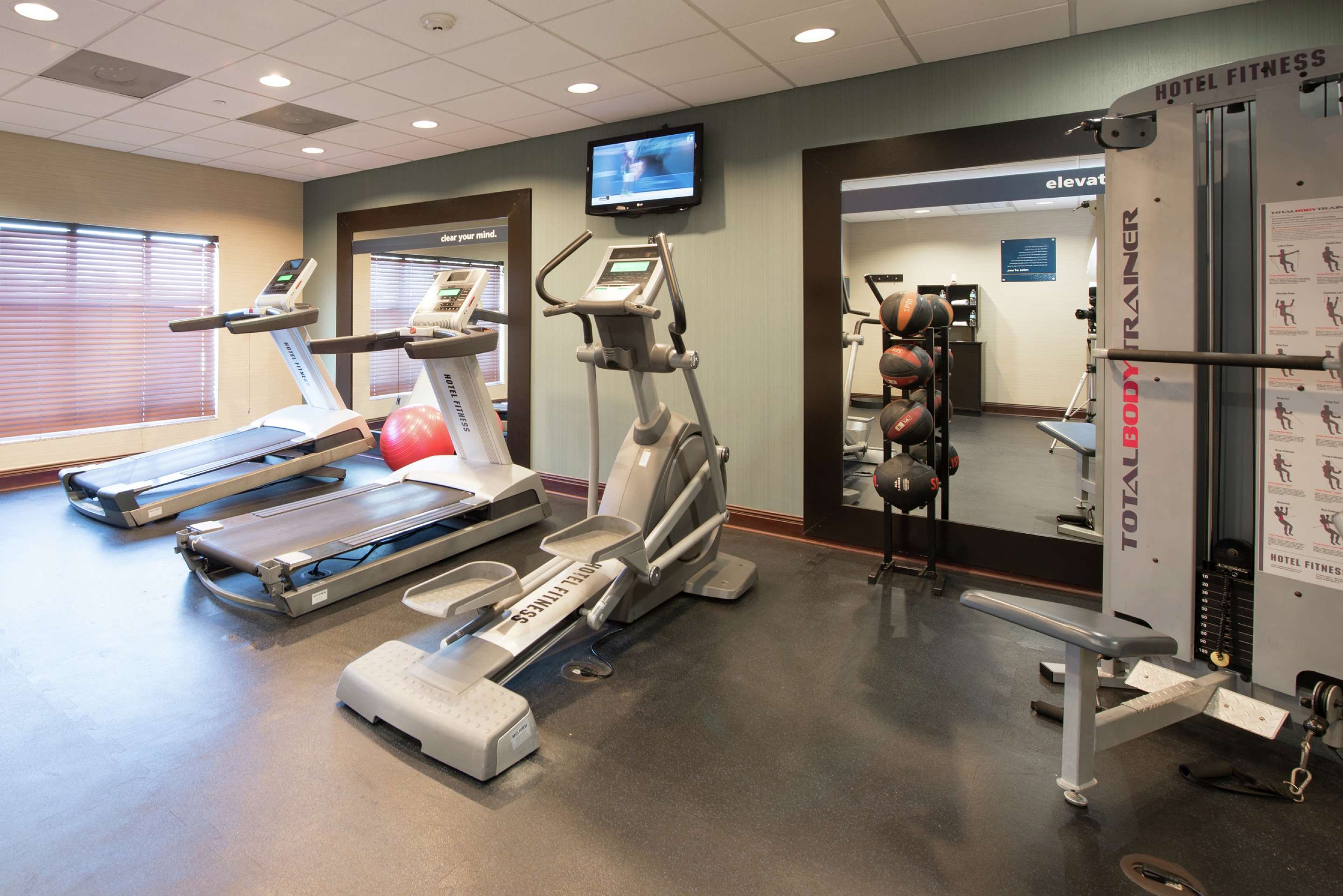 Health club fitness center gym