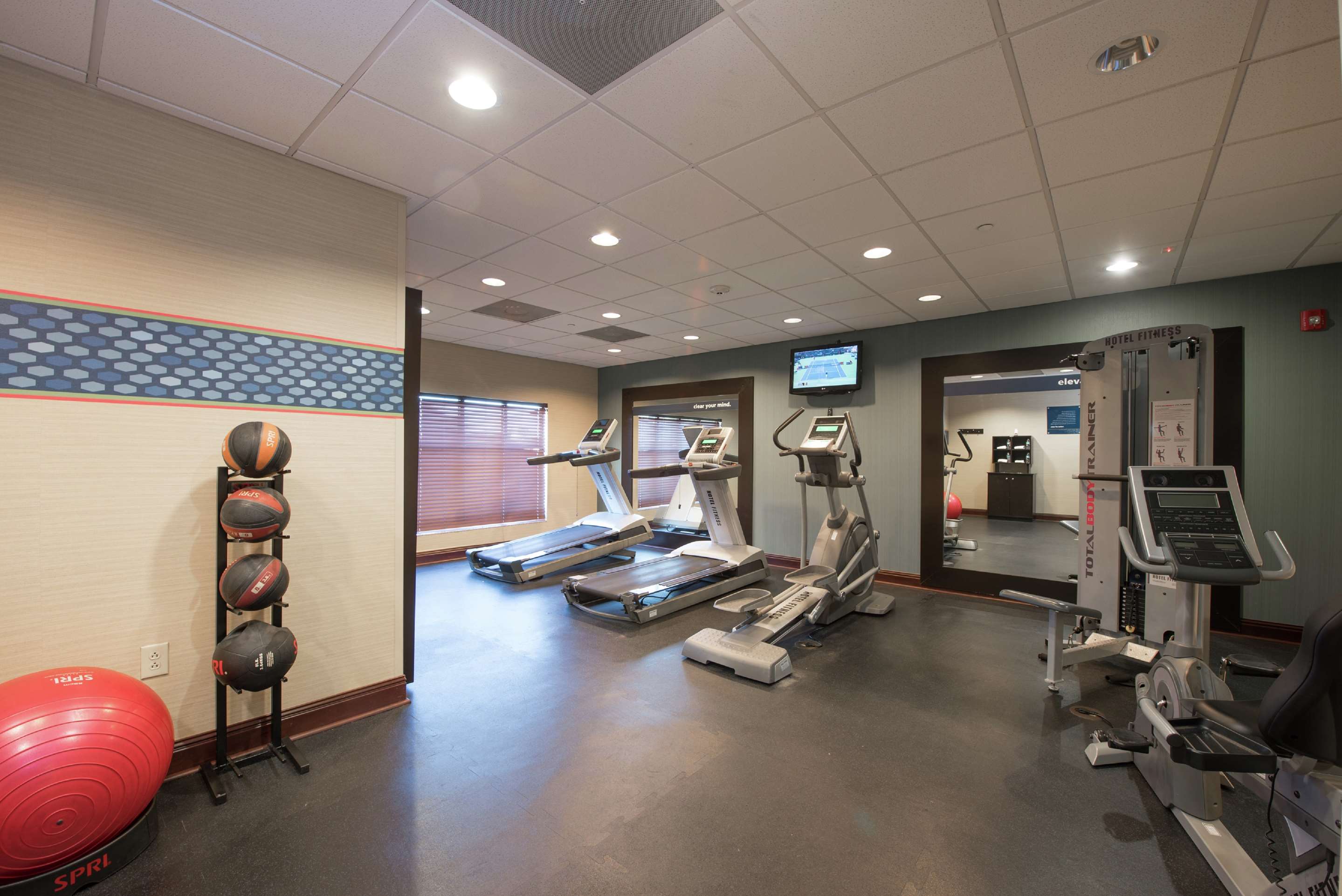 Health club fitness center gym