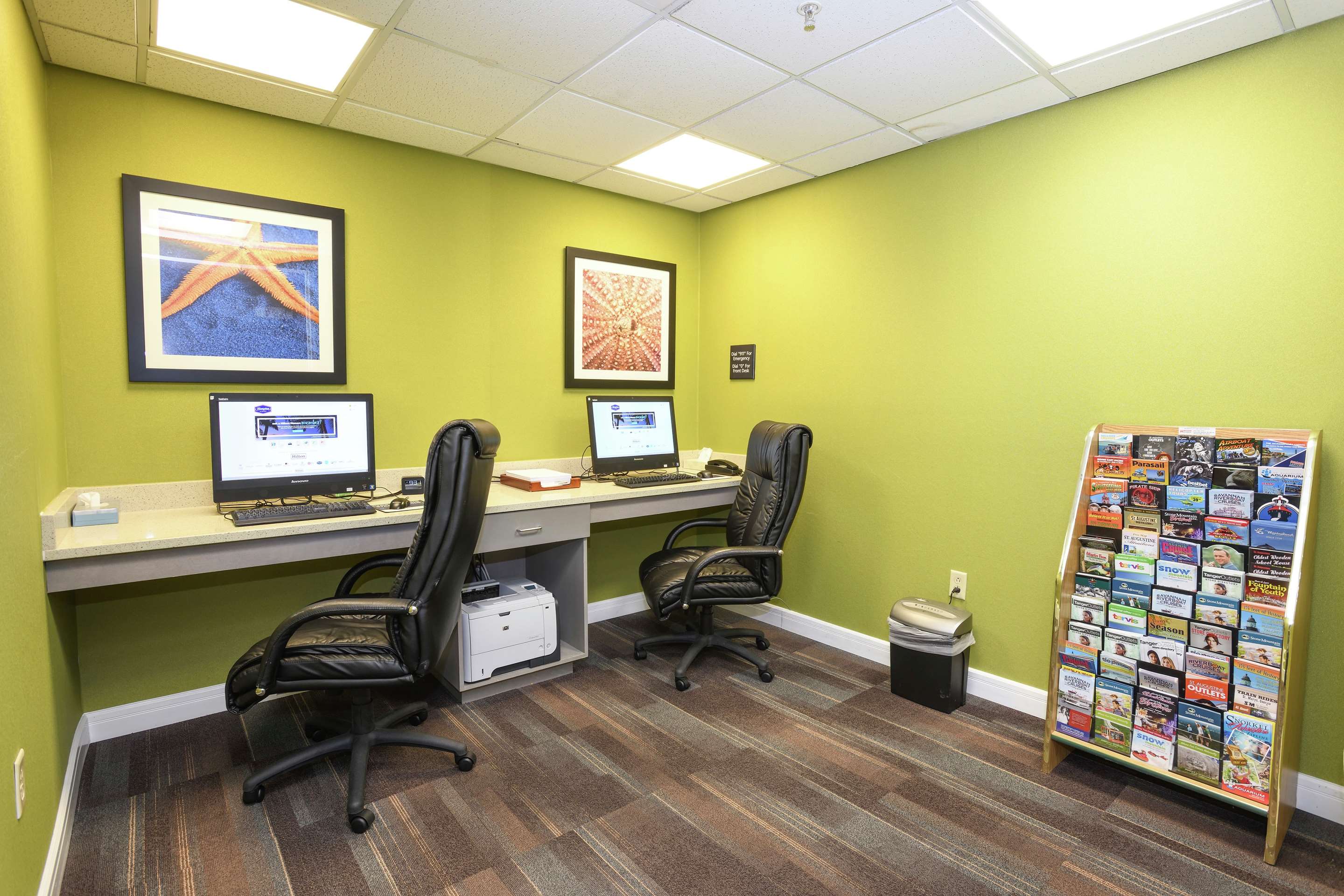Business Center | Hampton Inn Jacksonville East Regency Square