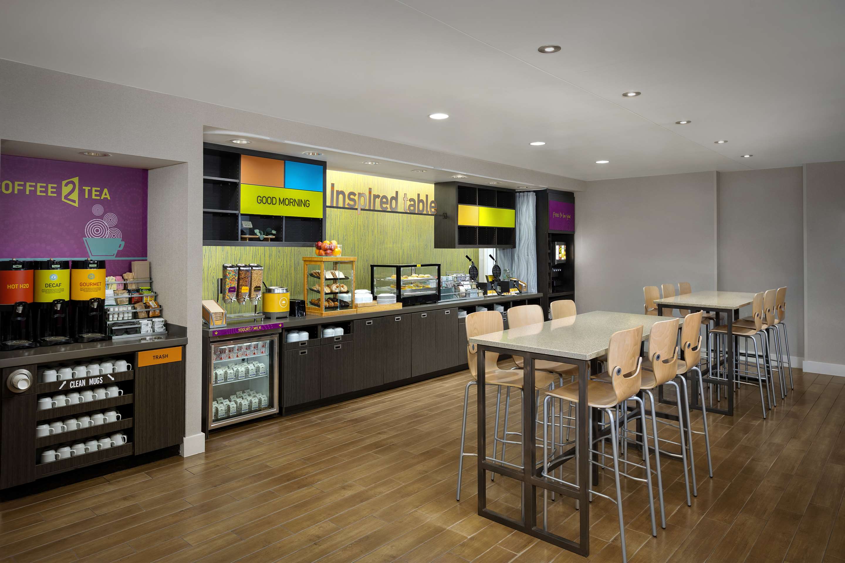 Breakfast Area | Home2 Suites by Hilton Jacksonville, NC