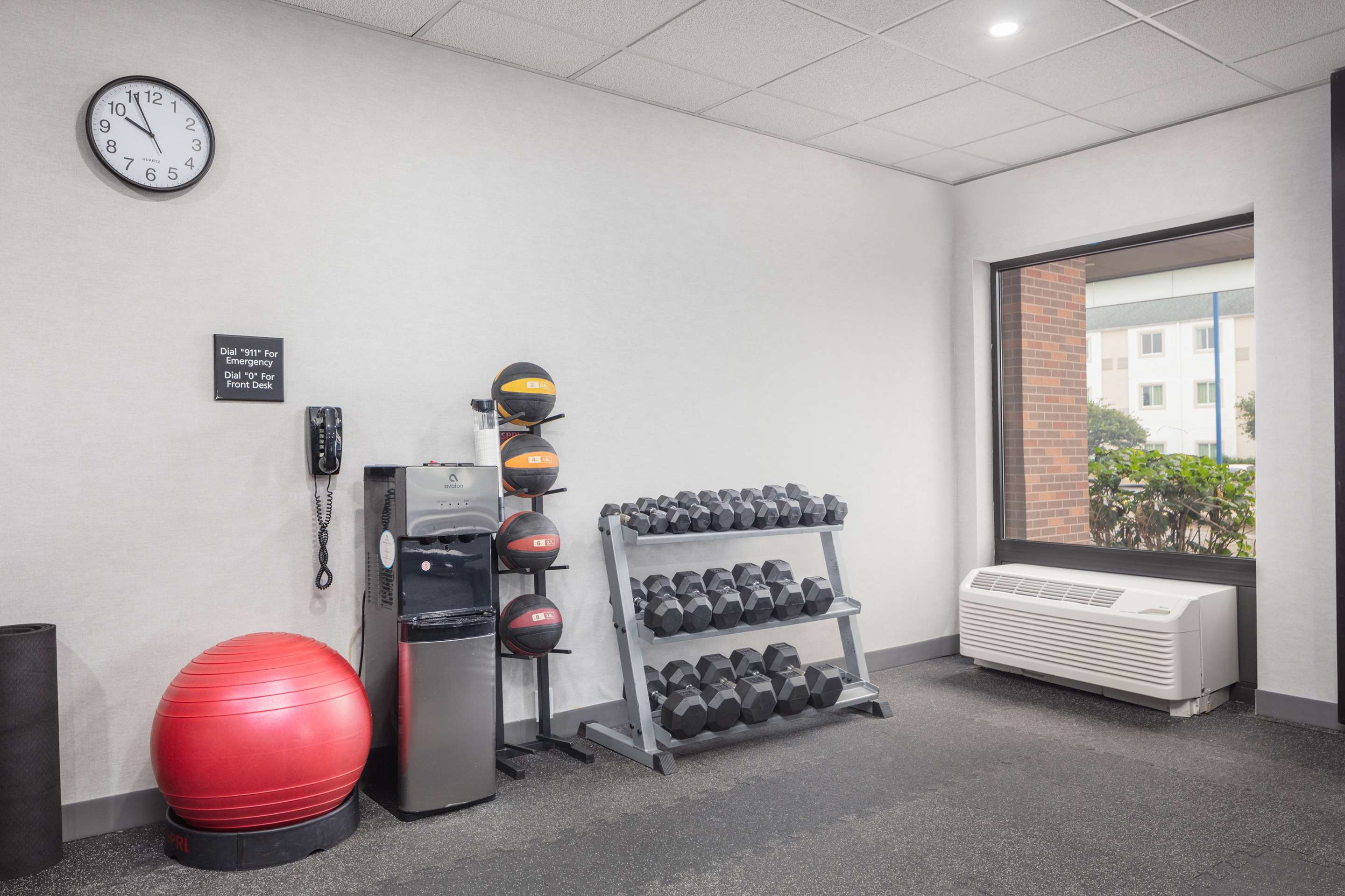 Health club fitness center gym | Hampton Inn Joliet - I-55