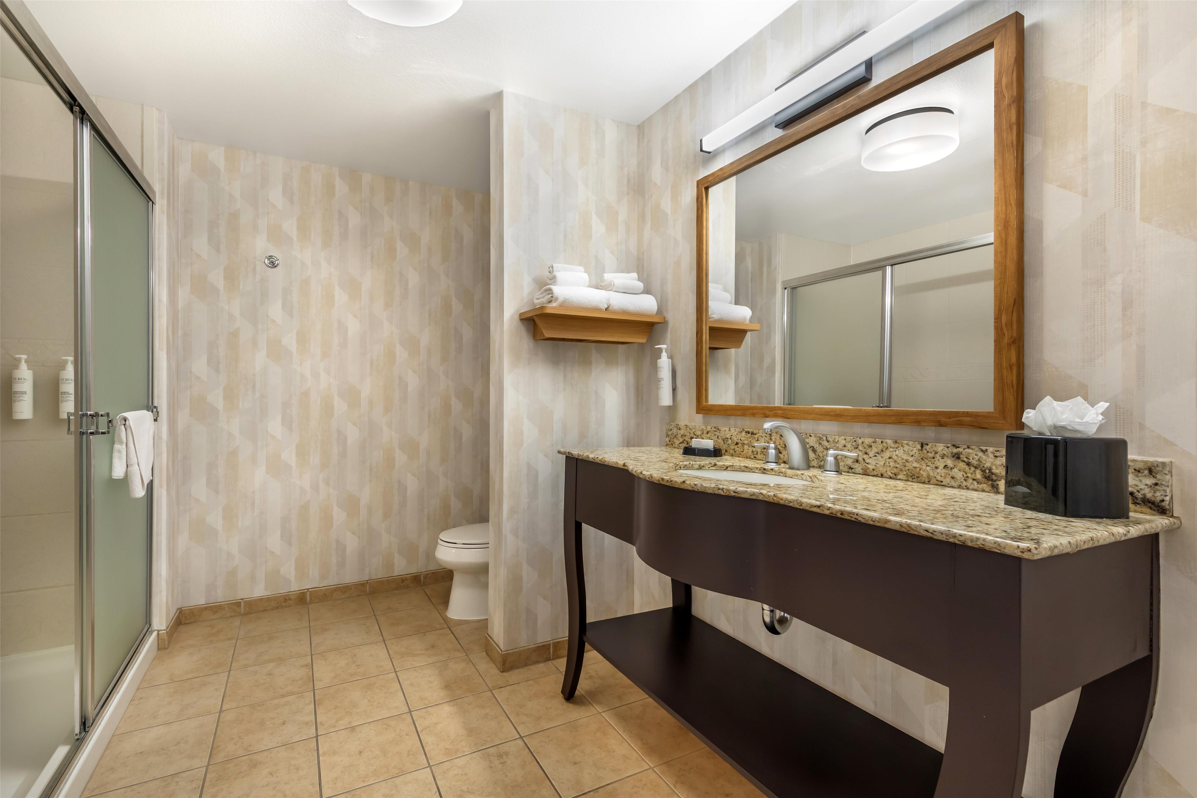 Hampton Inn and Suites Moreno Valley Room Type - 1 KING MICROWV FRIDGE NS