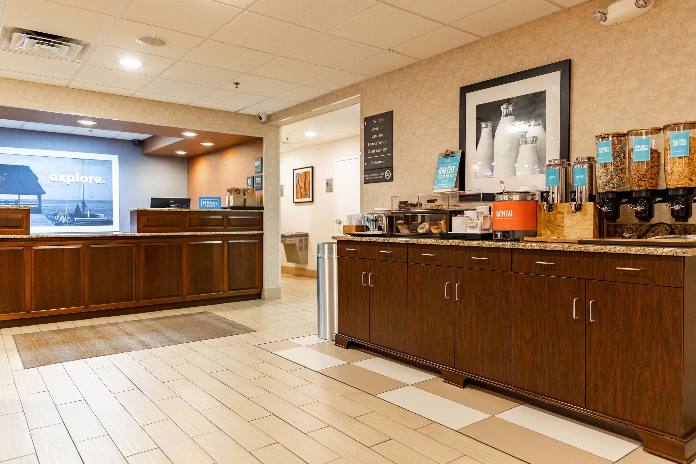 Breakfast Area | Hampton Inn by Hilton of Kuttawa/Eddyville
