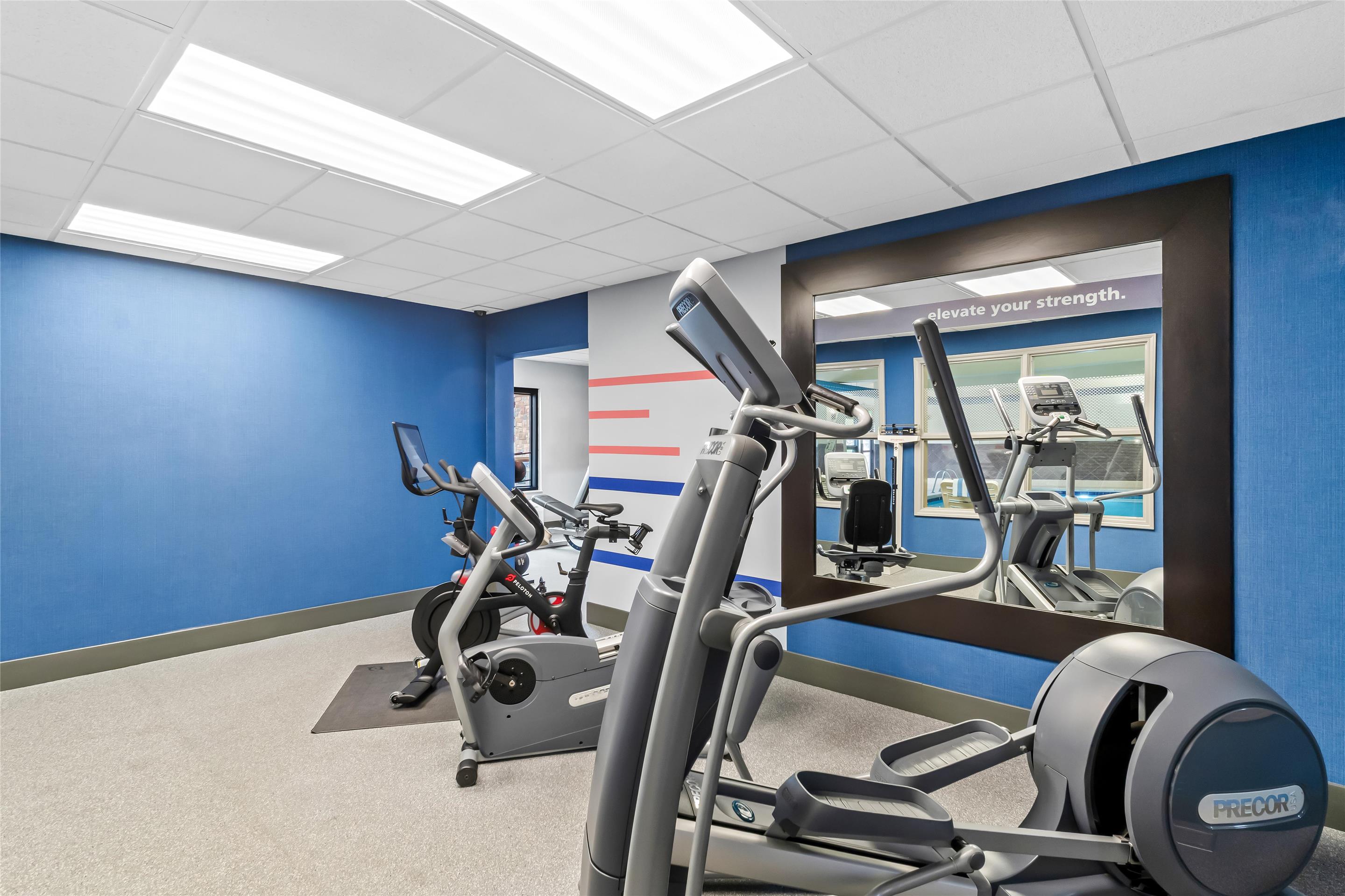 Health club fitness center gym