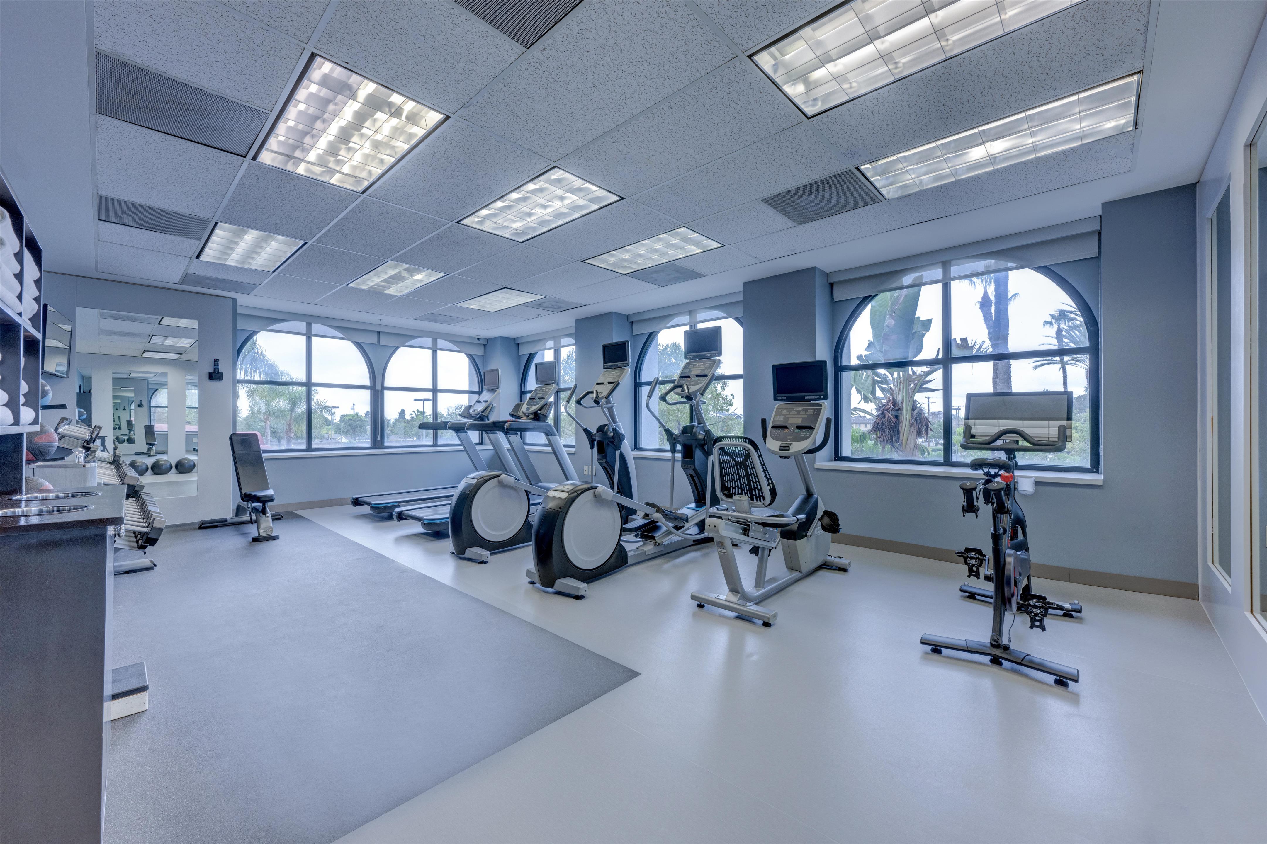 Health club fitness center gym | Homewood Suites by Hilton Anaheim-Main Gate Area
