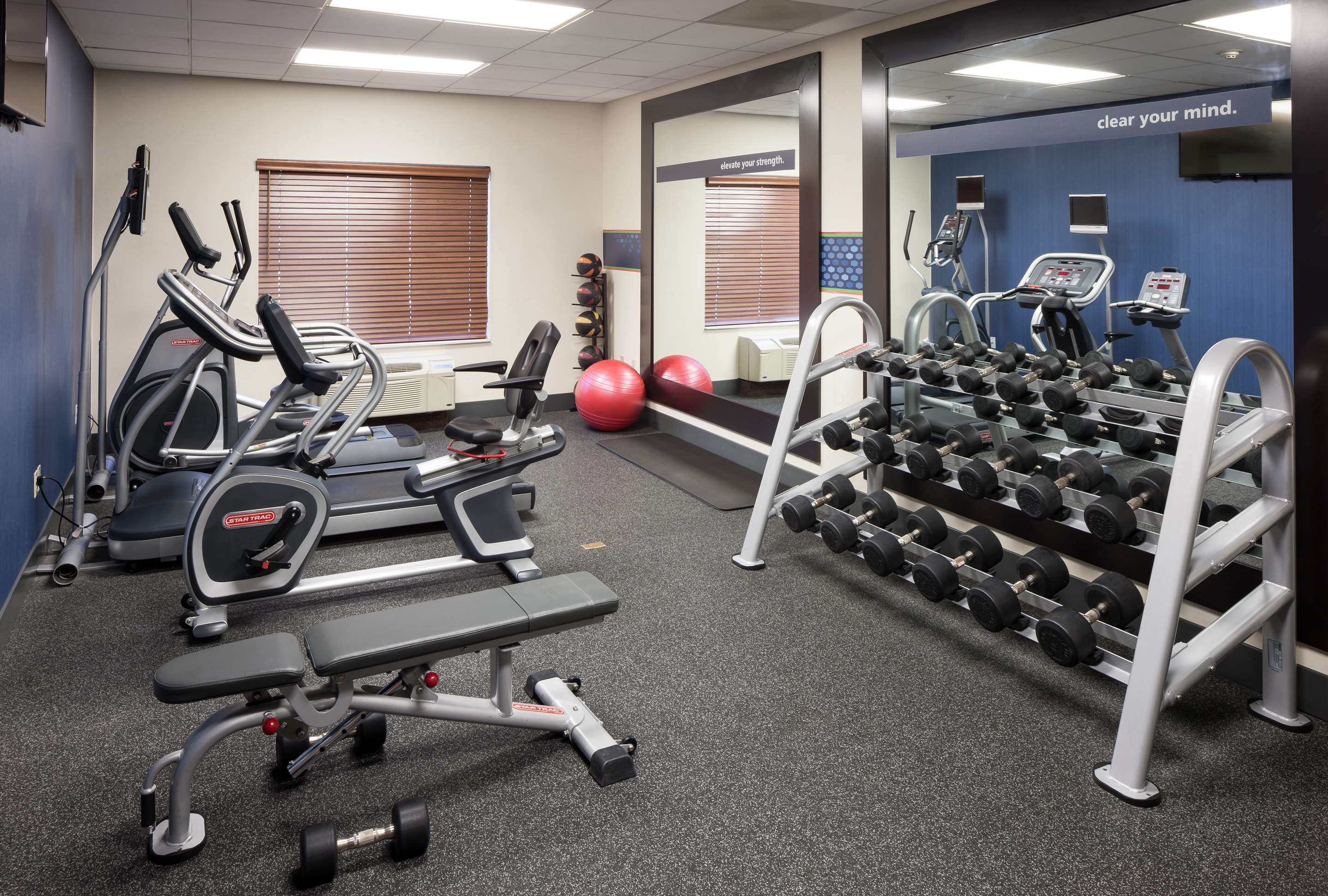 Health club fitness center gym