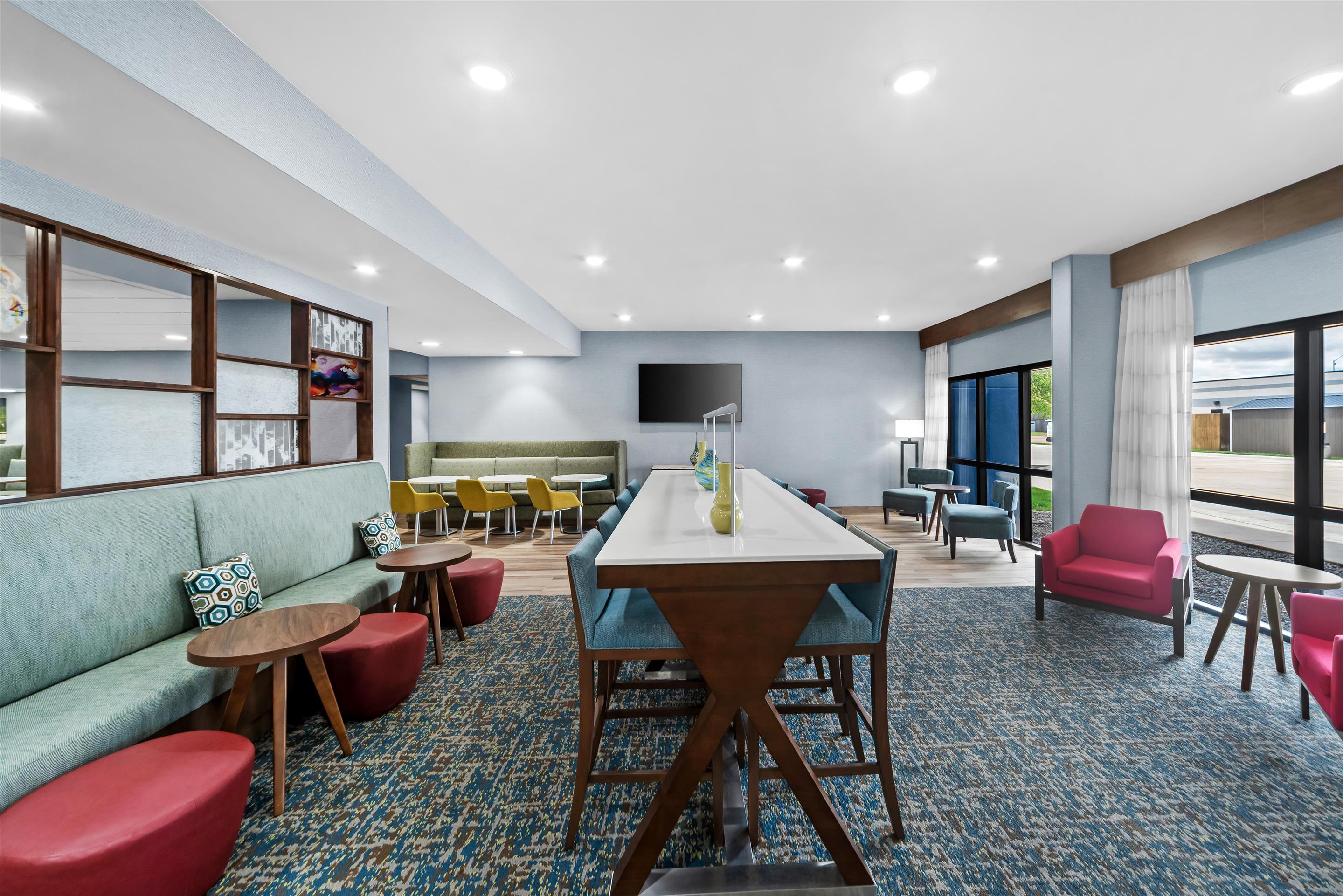 Lobby | Hampton Inn North Platte