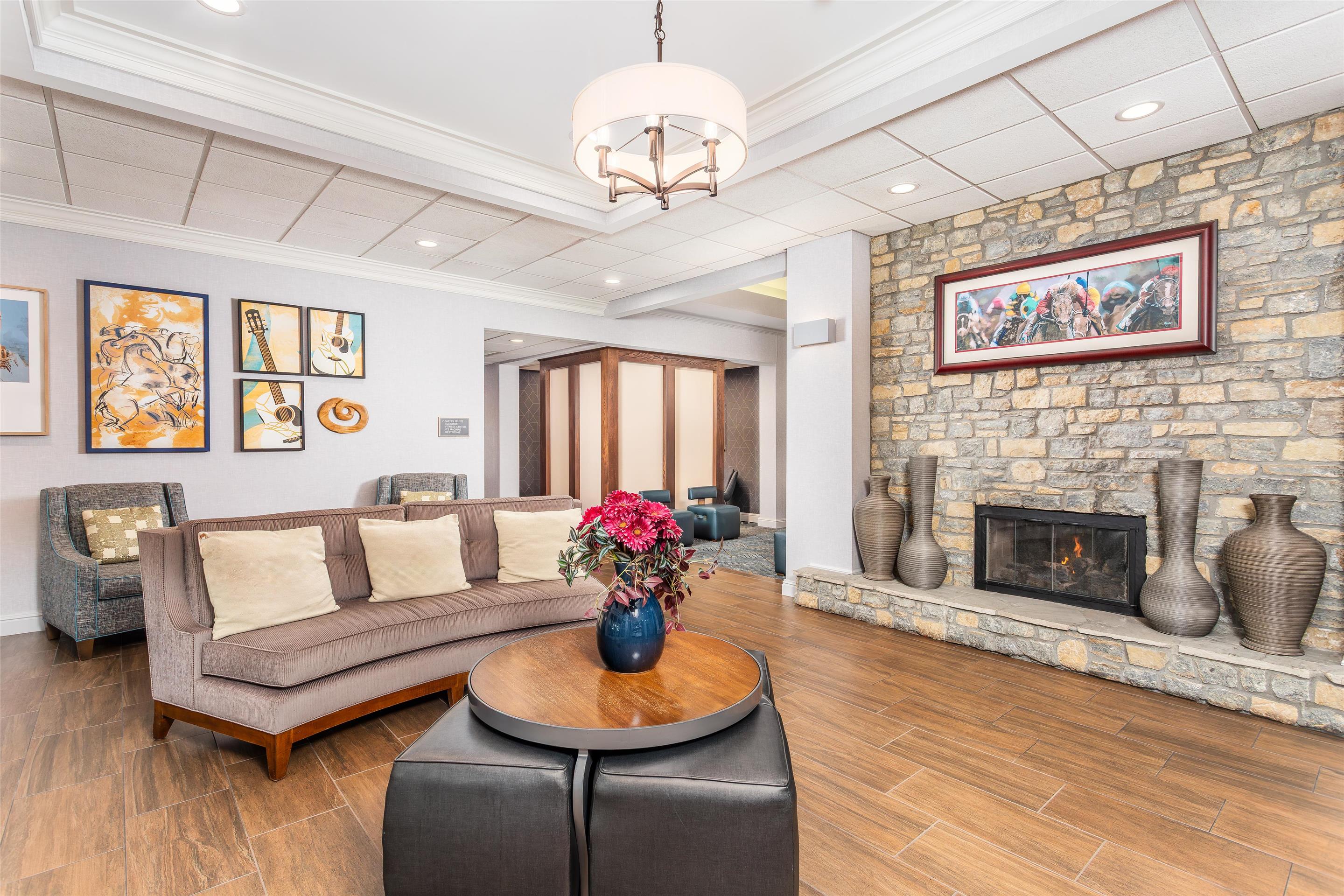 Lobby | Homewood Suites by Hilton Lexington Fayette Mall