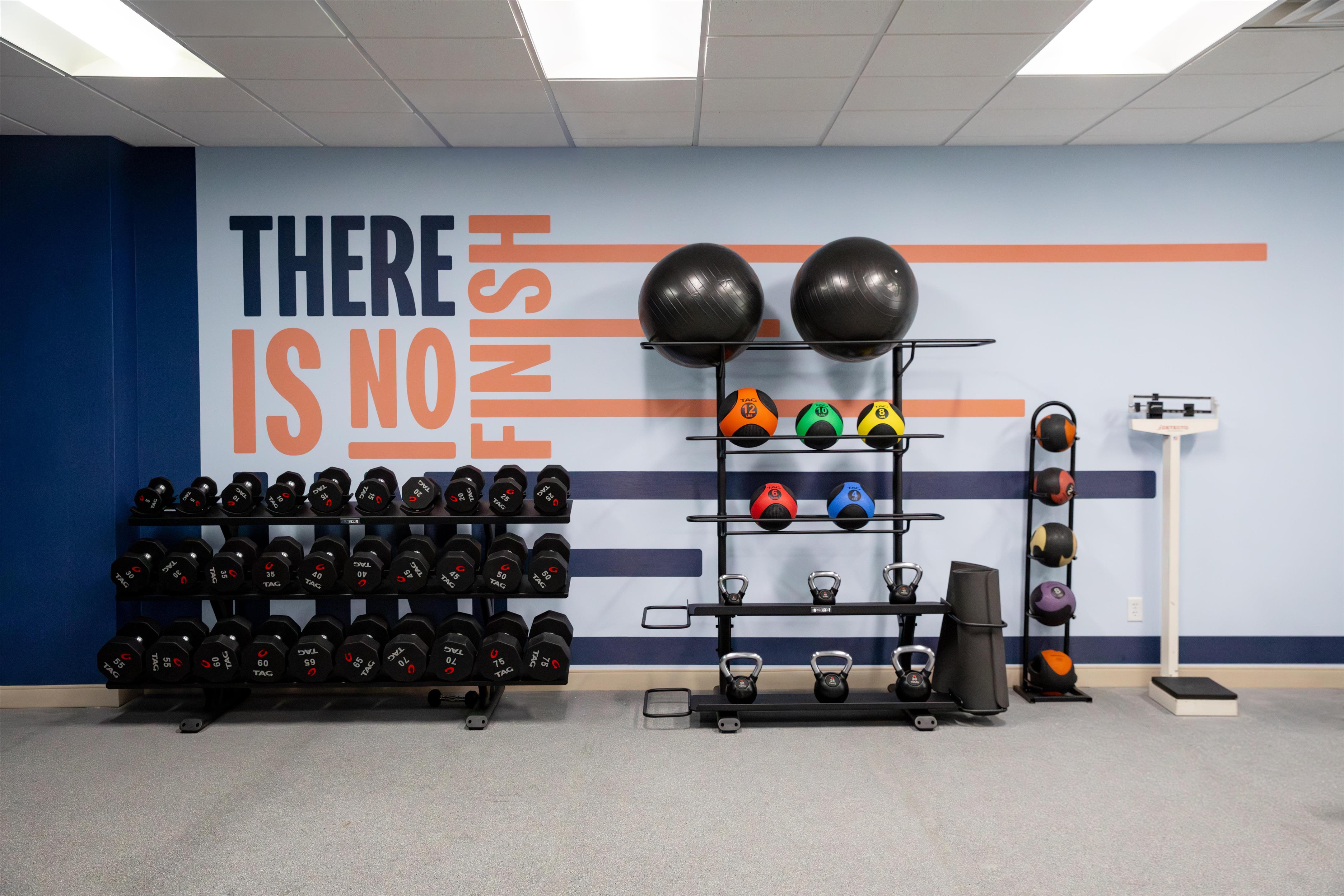 Health club fitness center gym | Hampton Inn & Suites Jennings