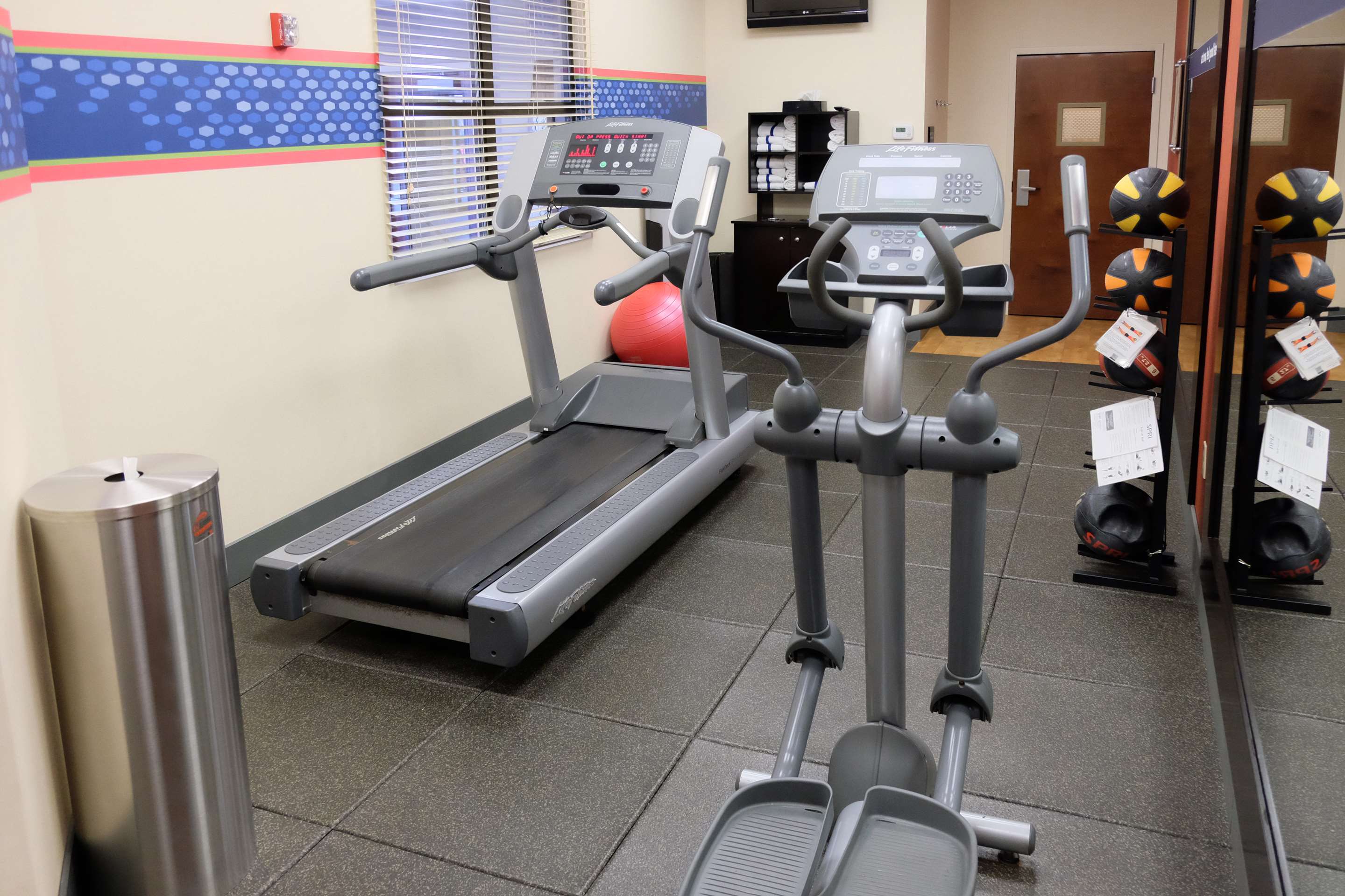 Health club fitness center gym