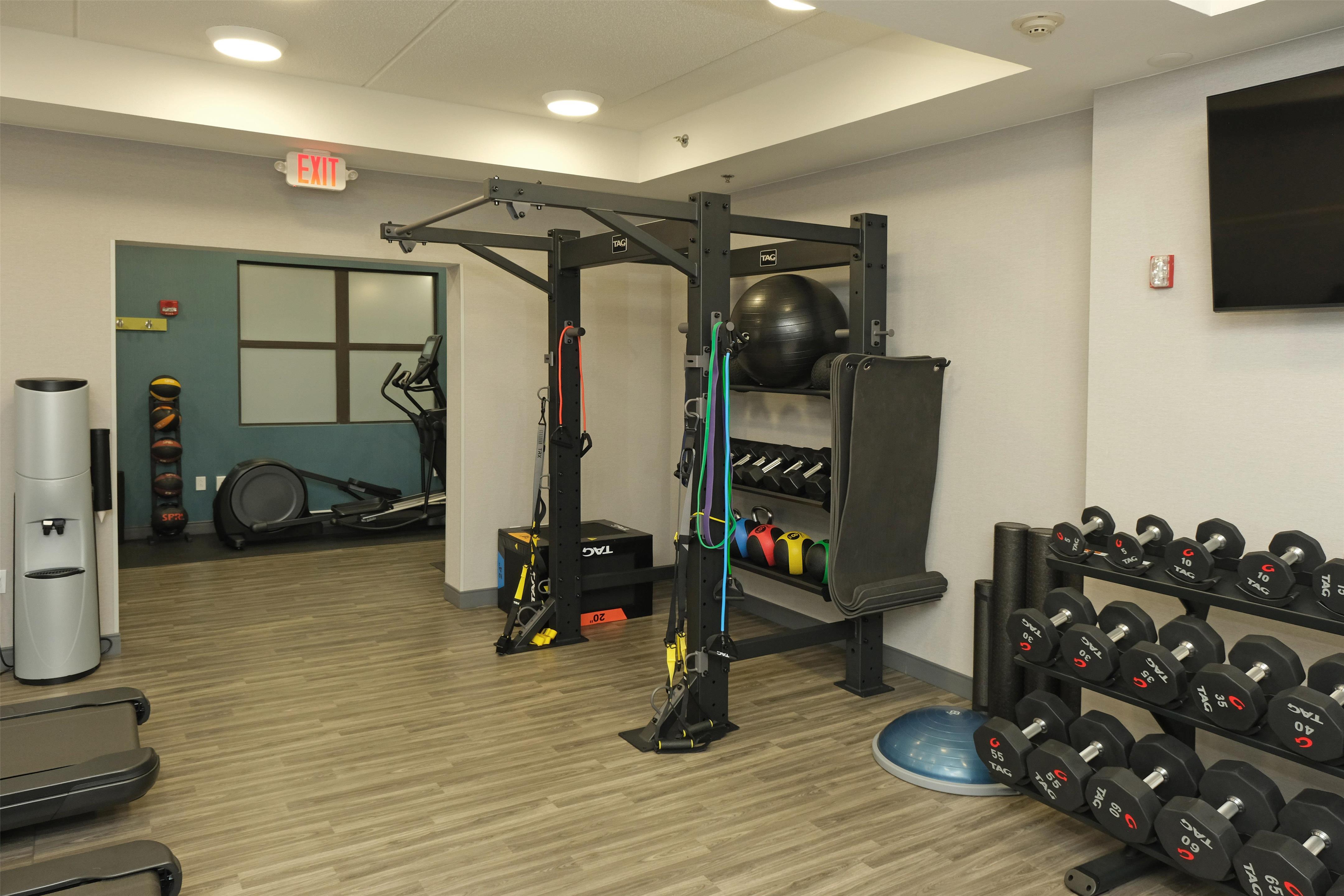 Health club fitness center gym