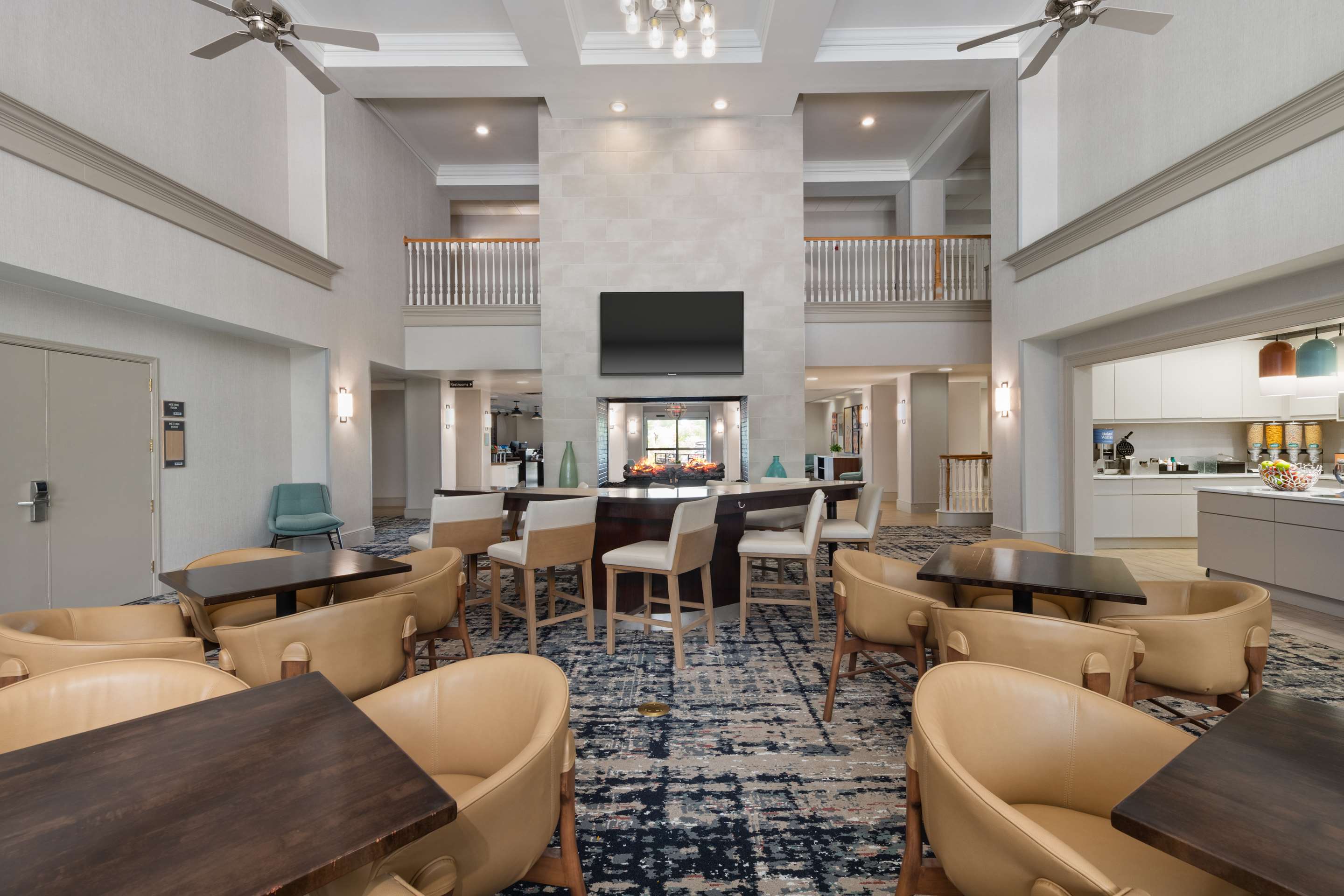 Breakfast Area | Homewood Suites by Hilton Lake Mary