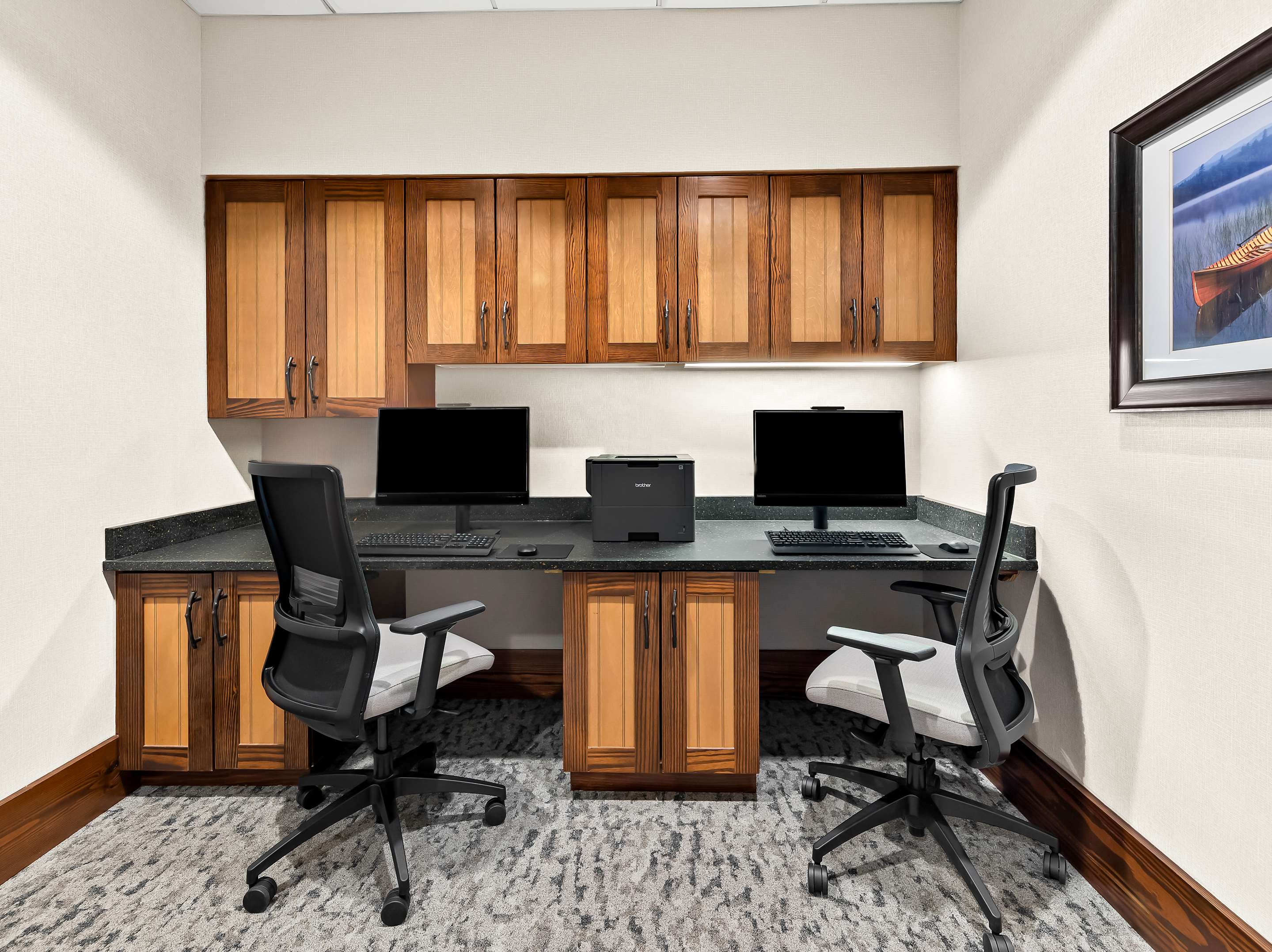 Business Center | Hampton Inn & Suites Lake Placid