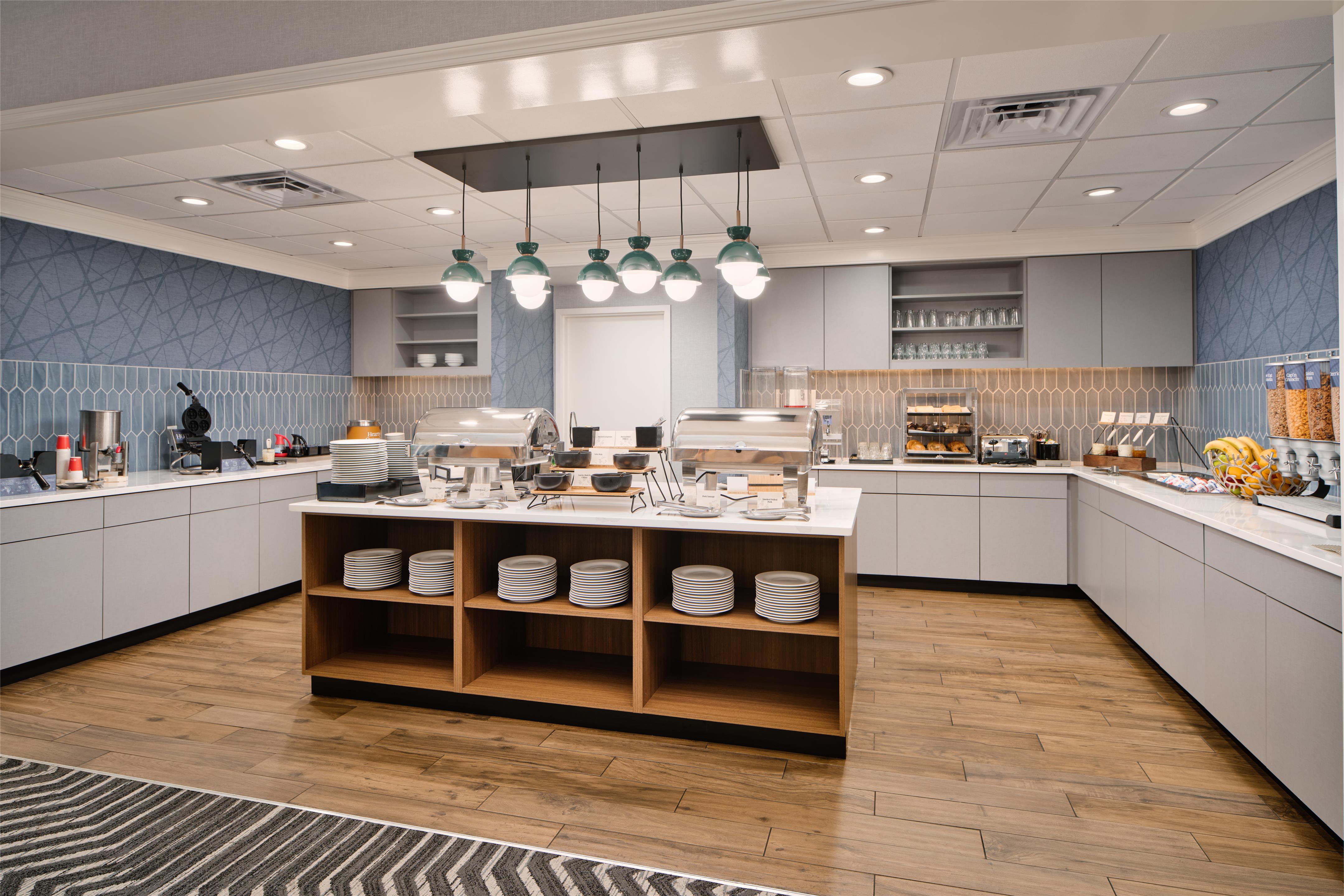 Breakfast Area | Homewood Suites Lancaster