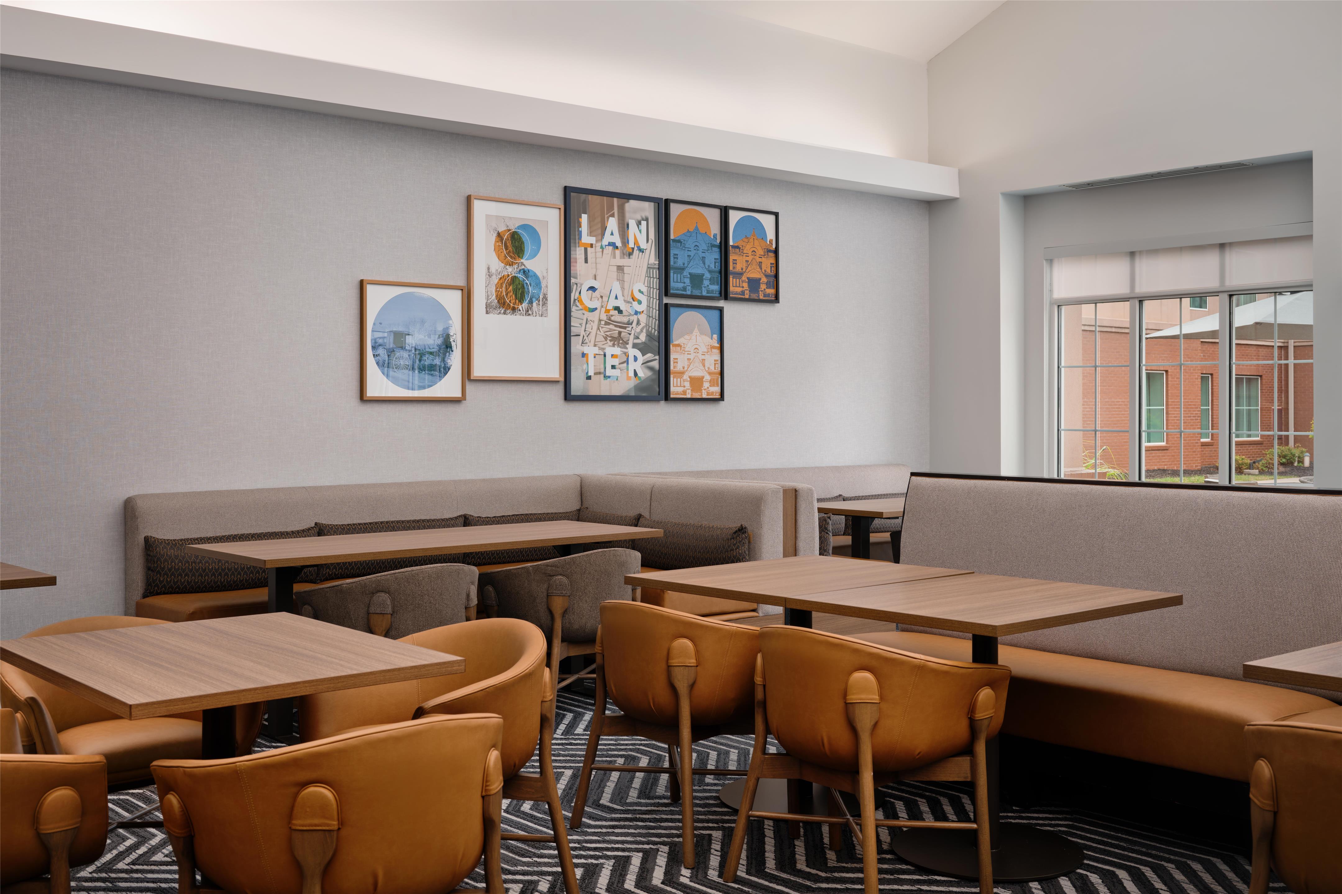 Breakfast Area | Homewood Suites Lancaster