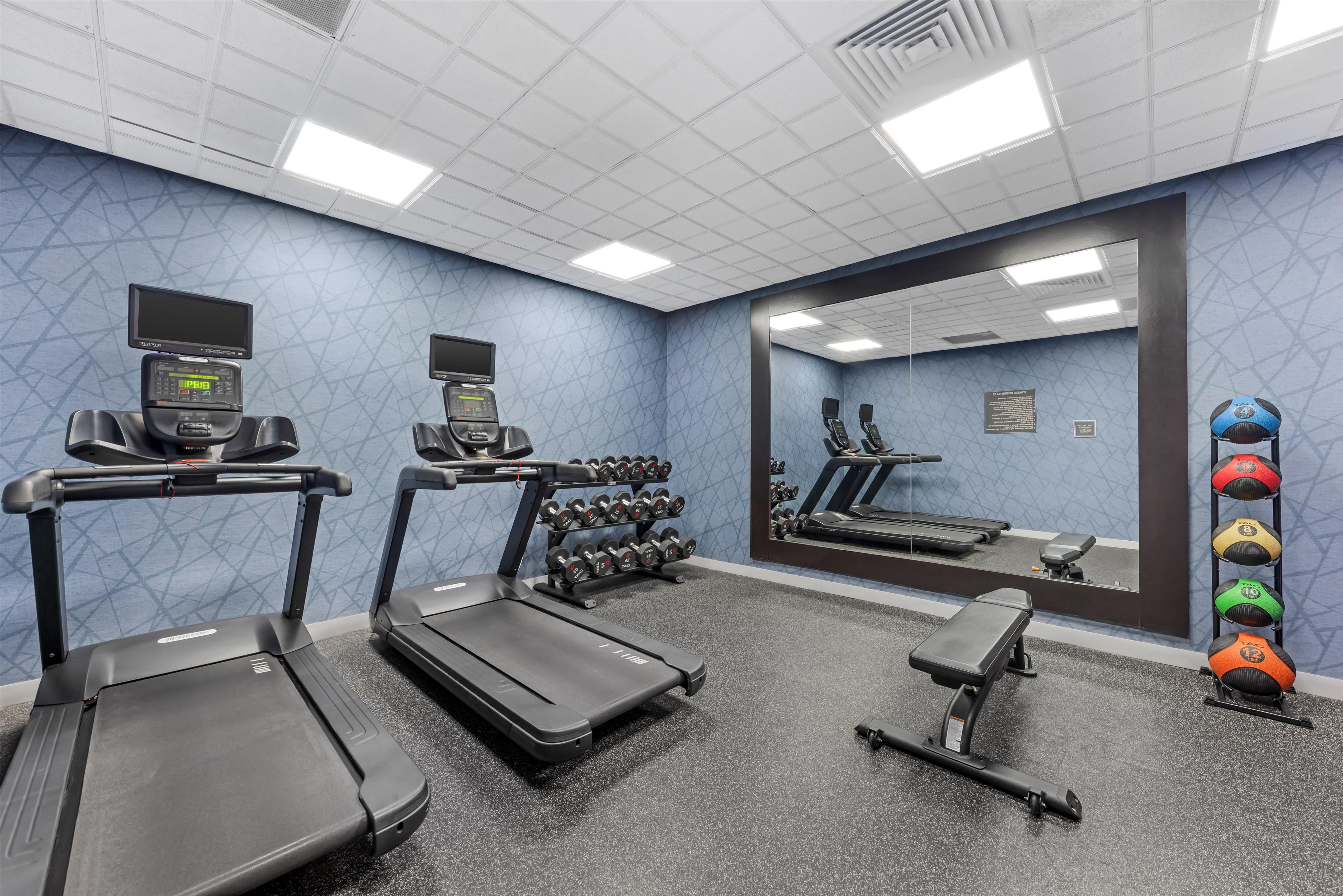 Health club fitness center gym | Homewood Suites by Hilton Laredo at Mall del Norte