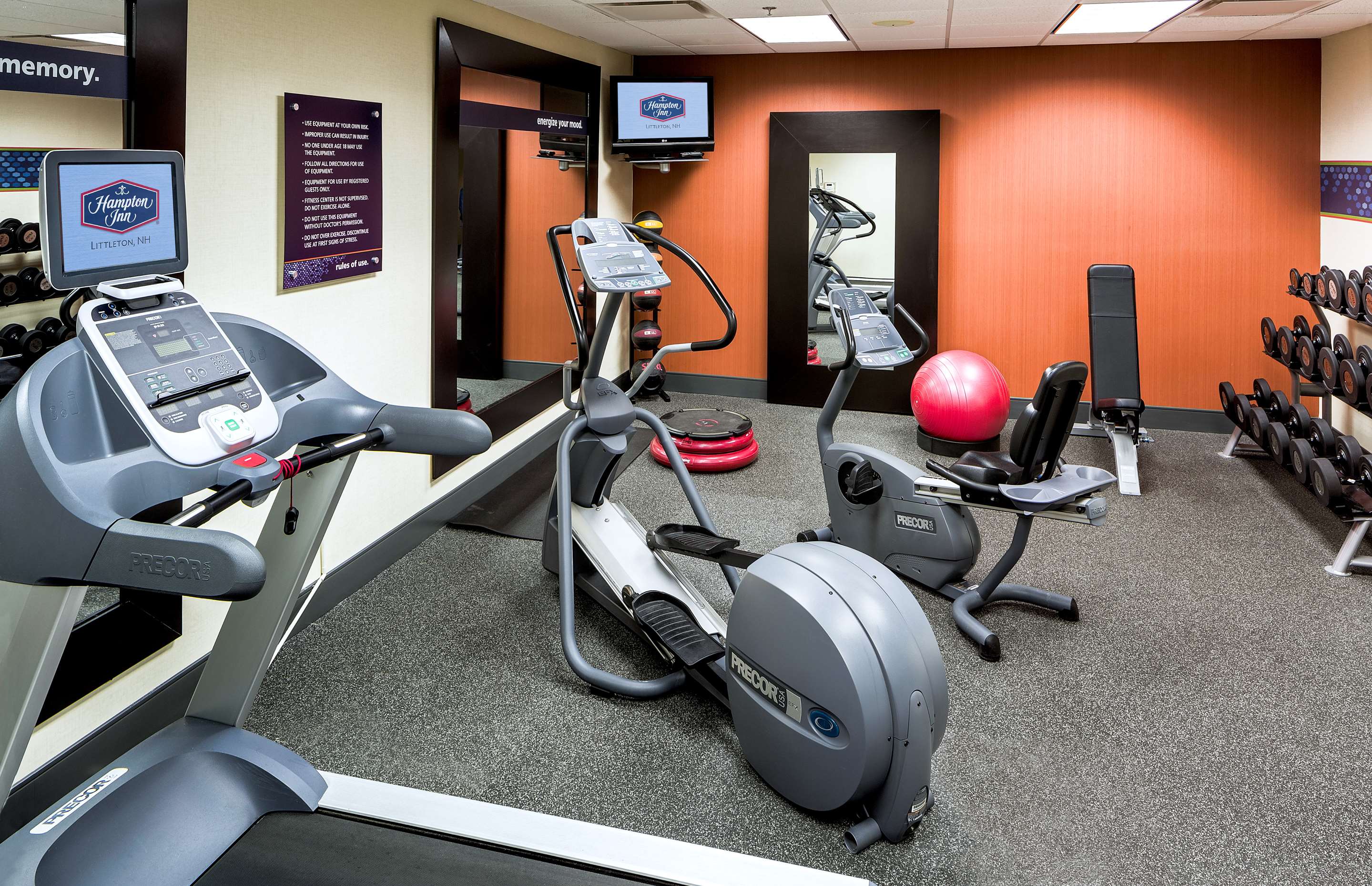 Health club fitness center gym