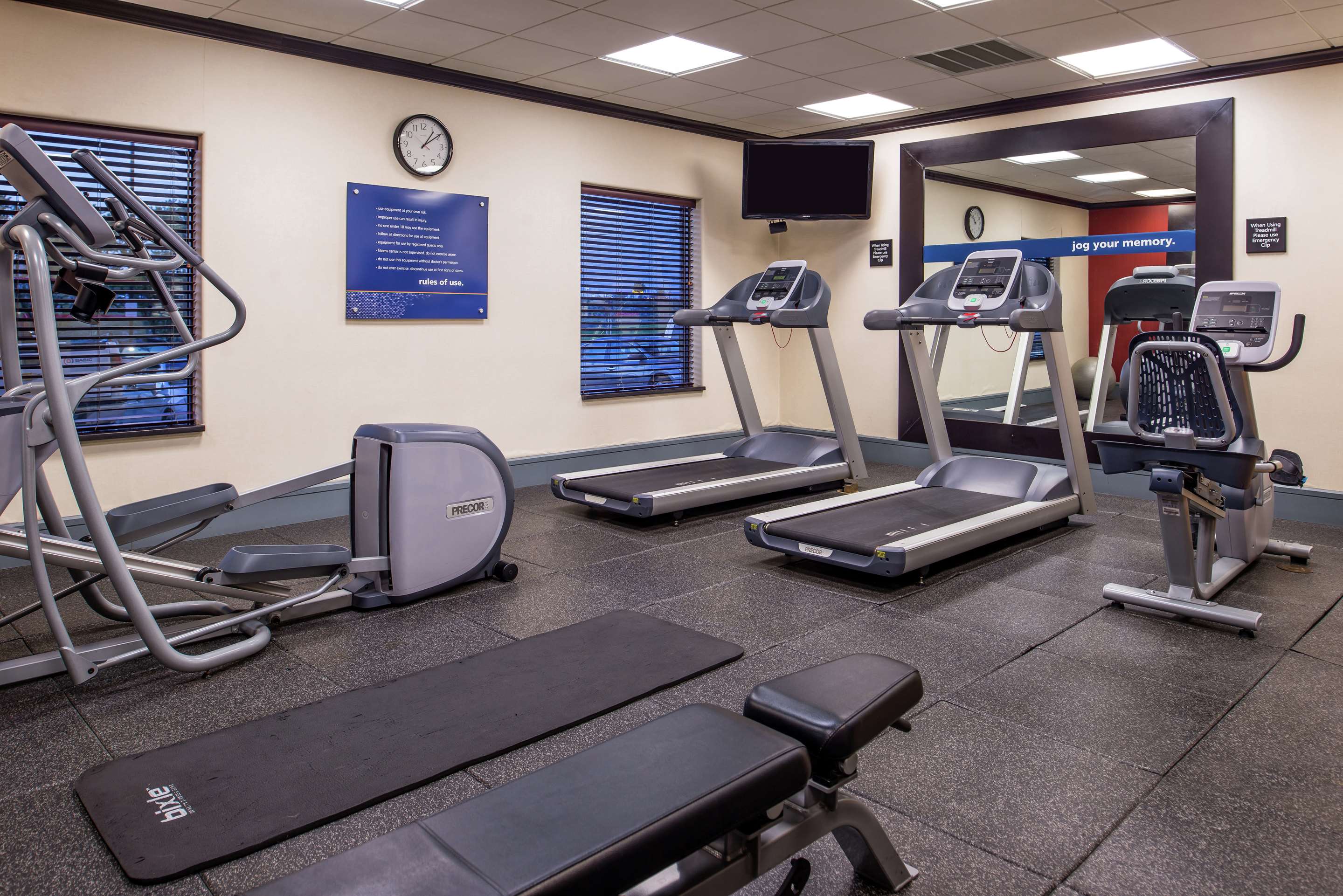 Health club fitness center gym | Hampton Inn & Suites Big Spring