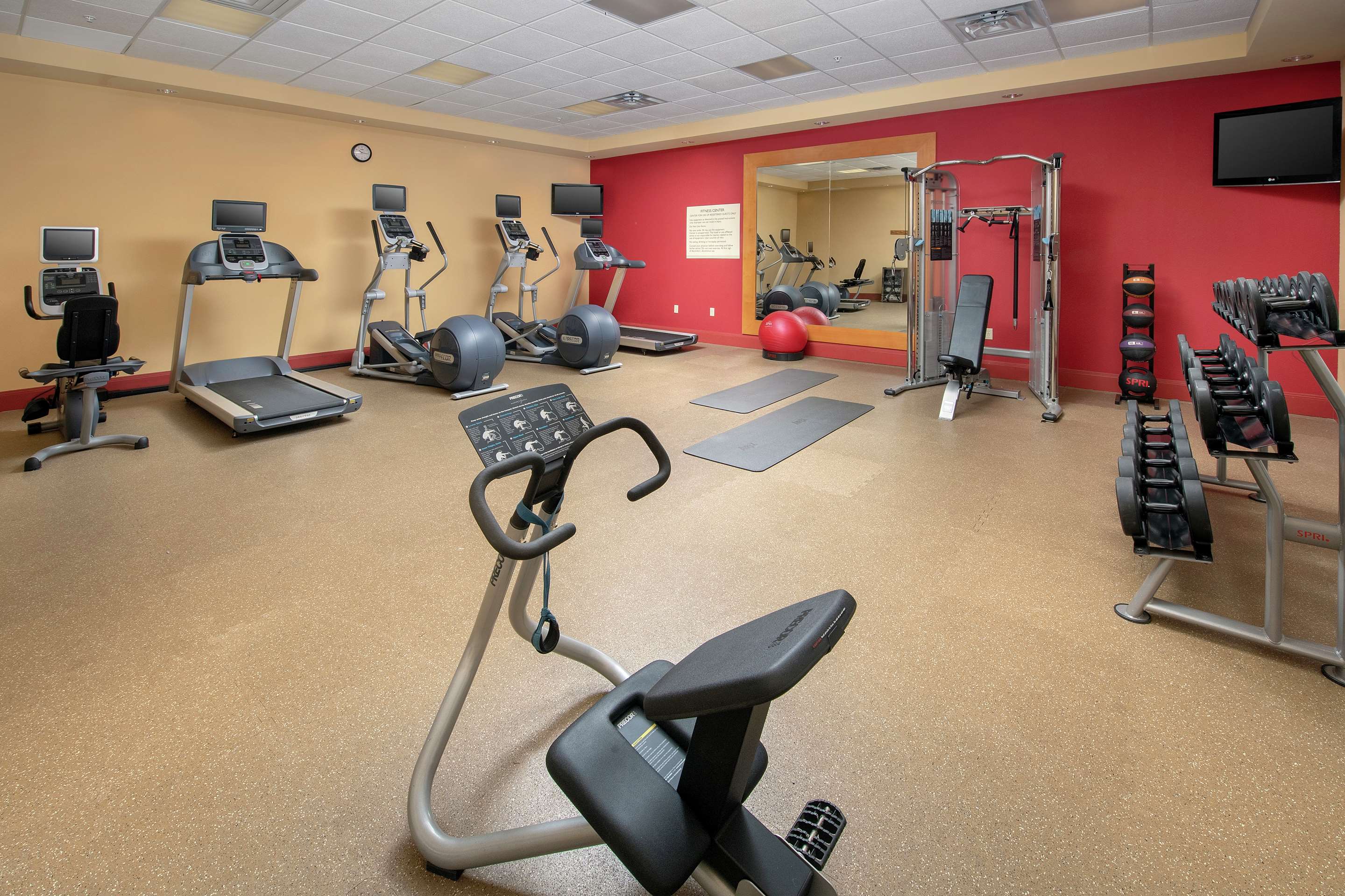 Health club fitness center gym