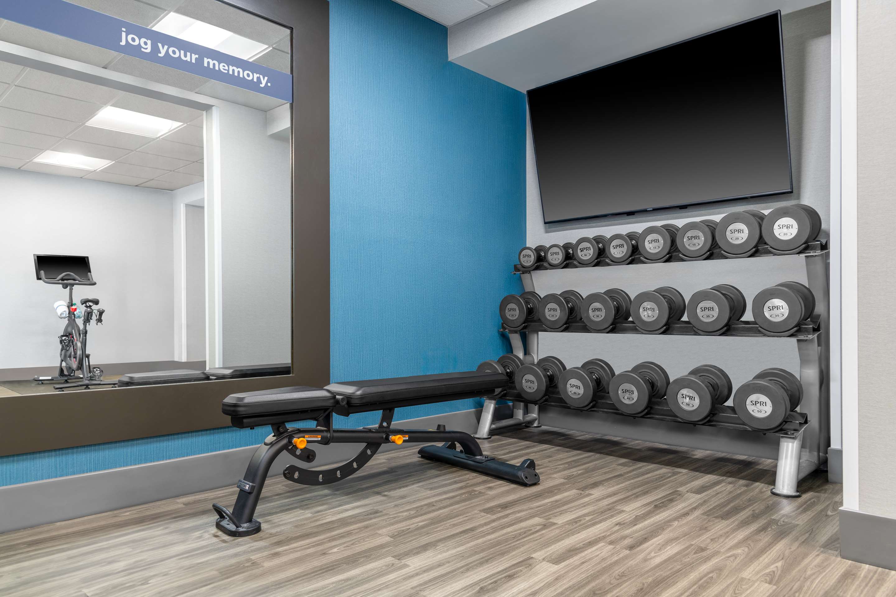 Health club fitness center gym | Hampton Inn Martinsburg