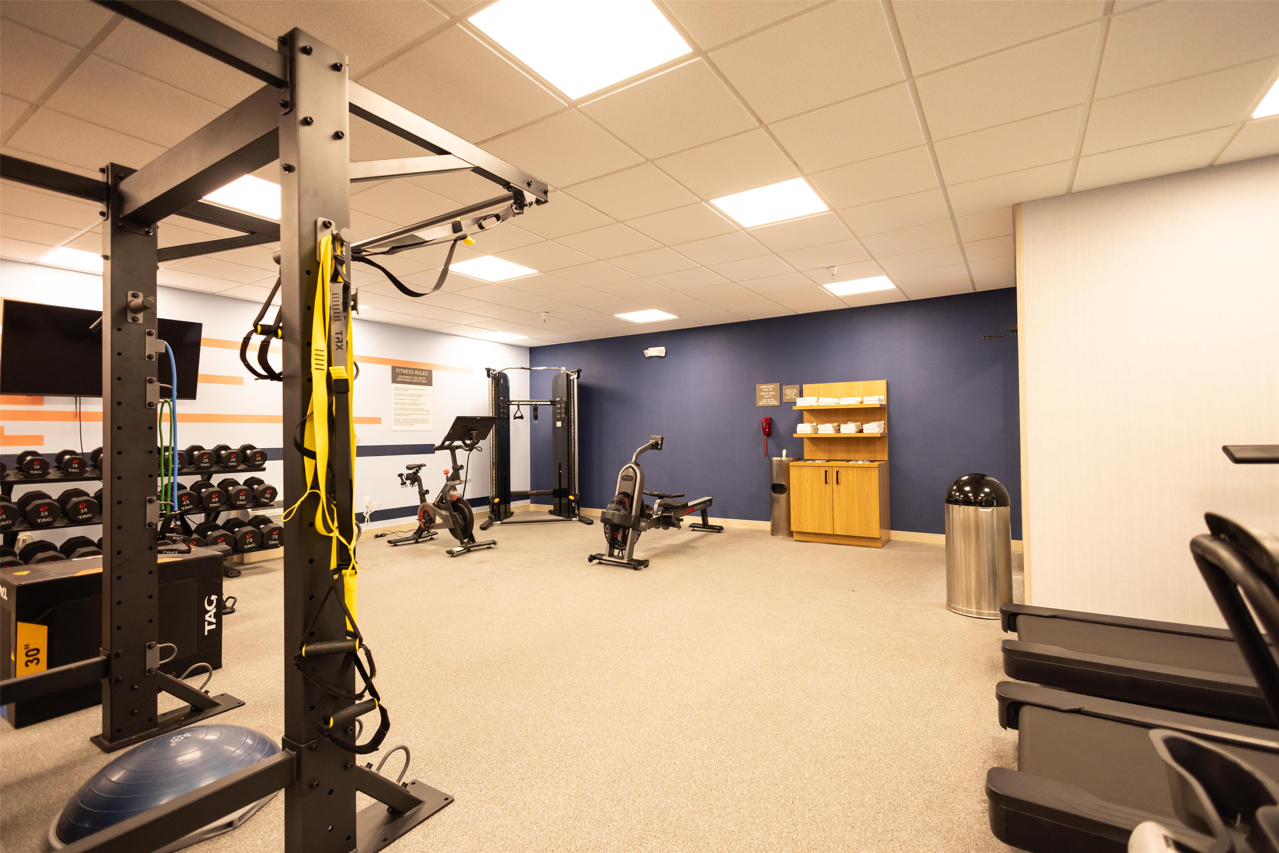 Health club fitness center gym | Hampton Inn & Suites McComb