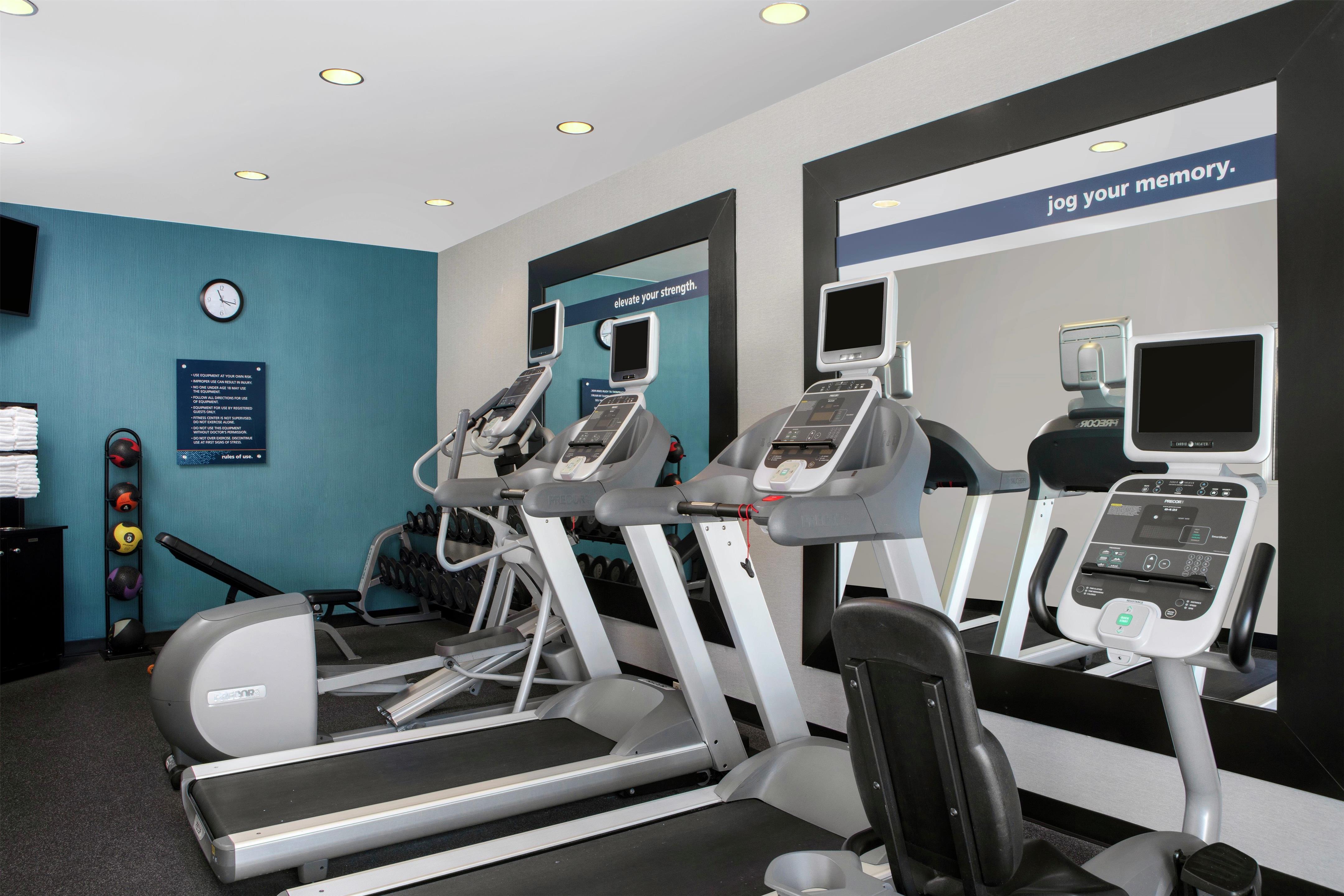 Health club fitness center gym | Hampton Inn Lake Buena Vista / Orlando