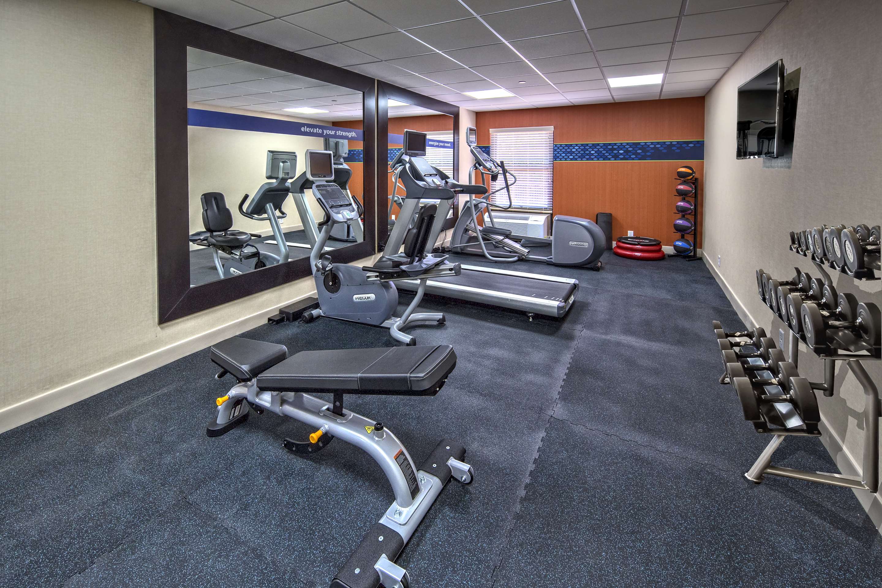 Health club fitness center gym