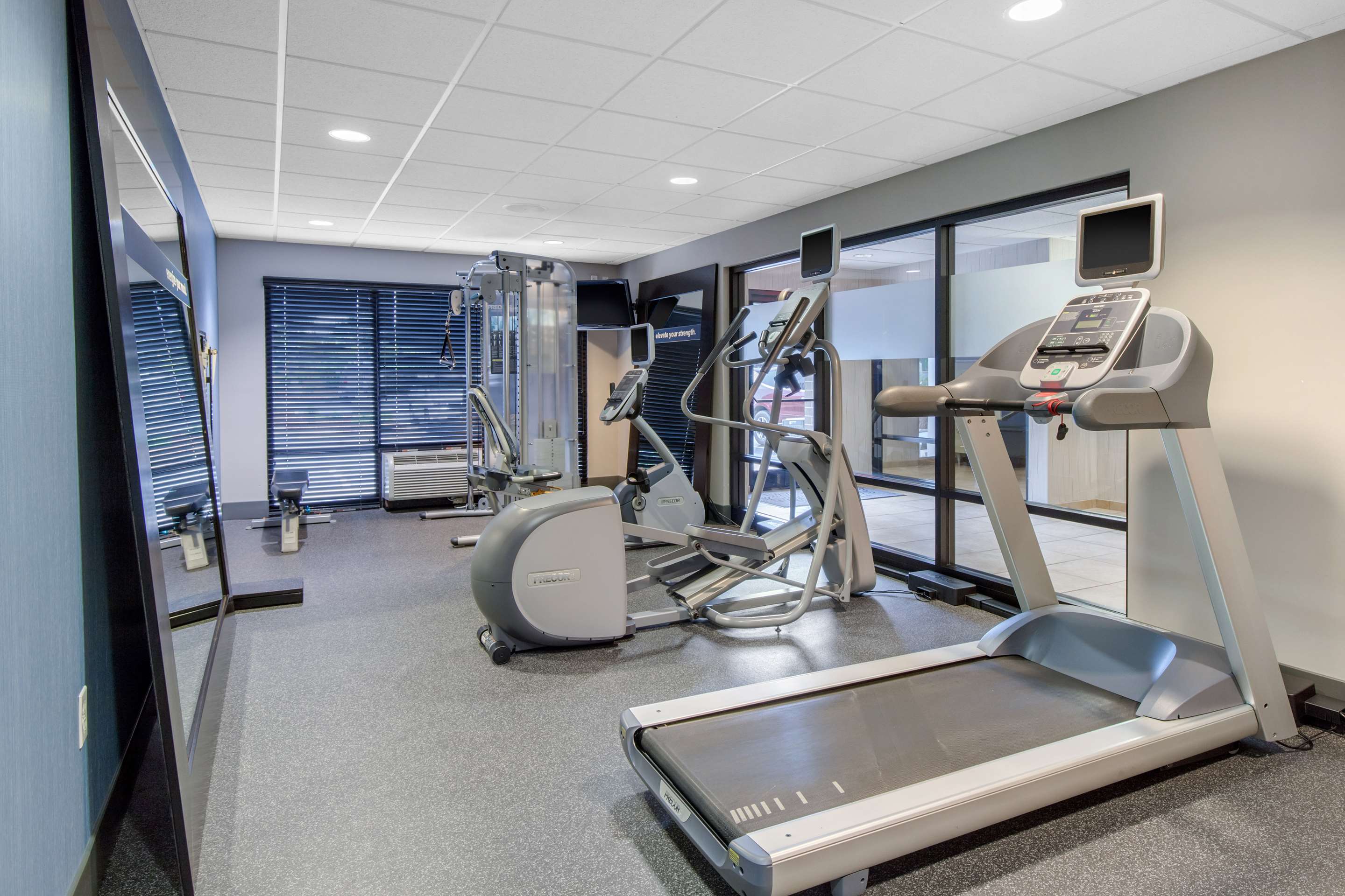Health club fitness center gym
