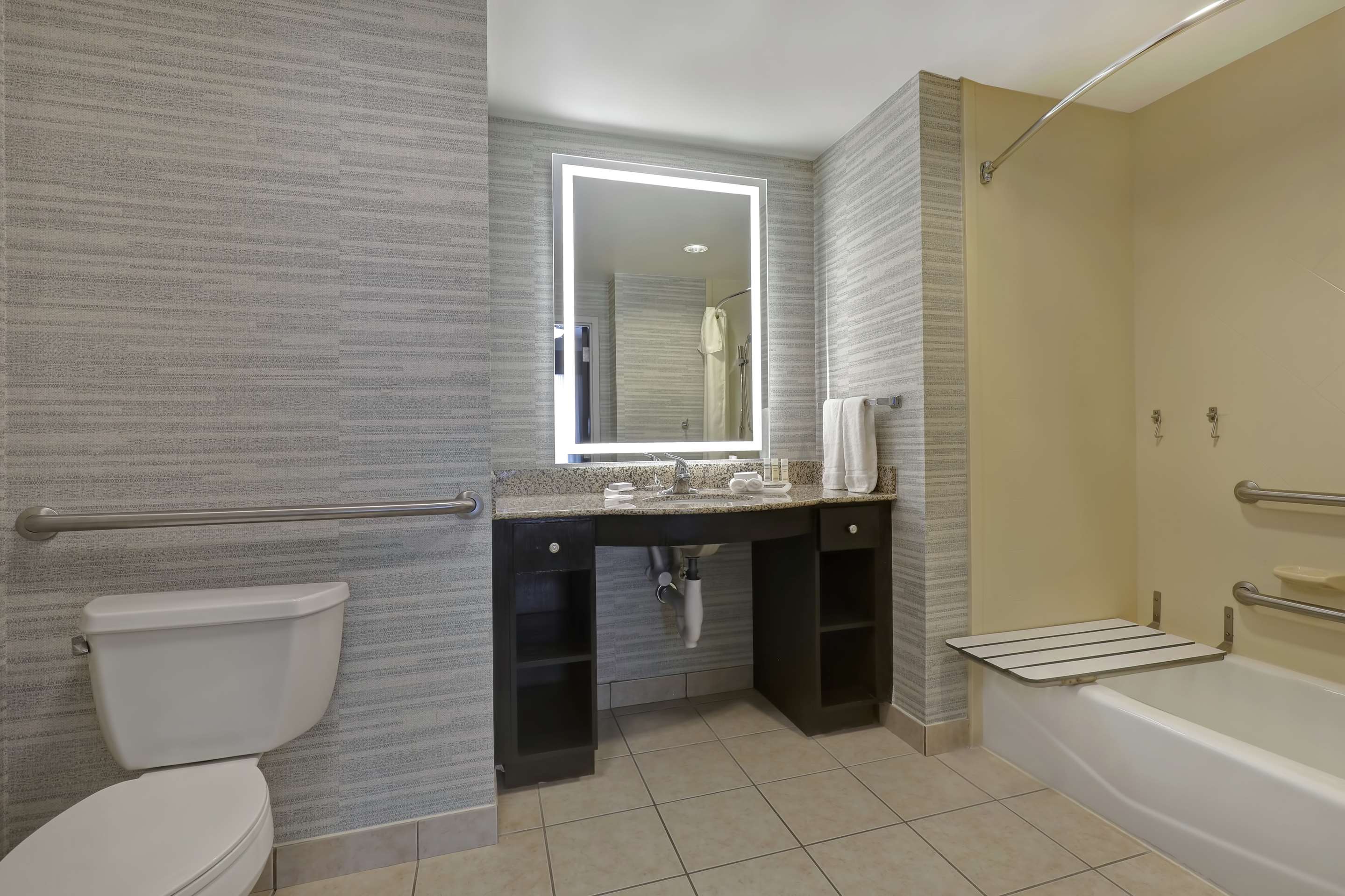 Guest room bath