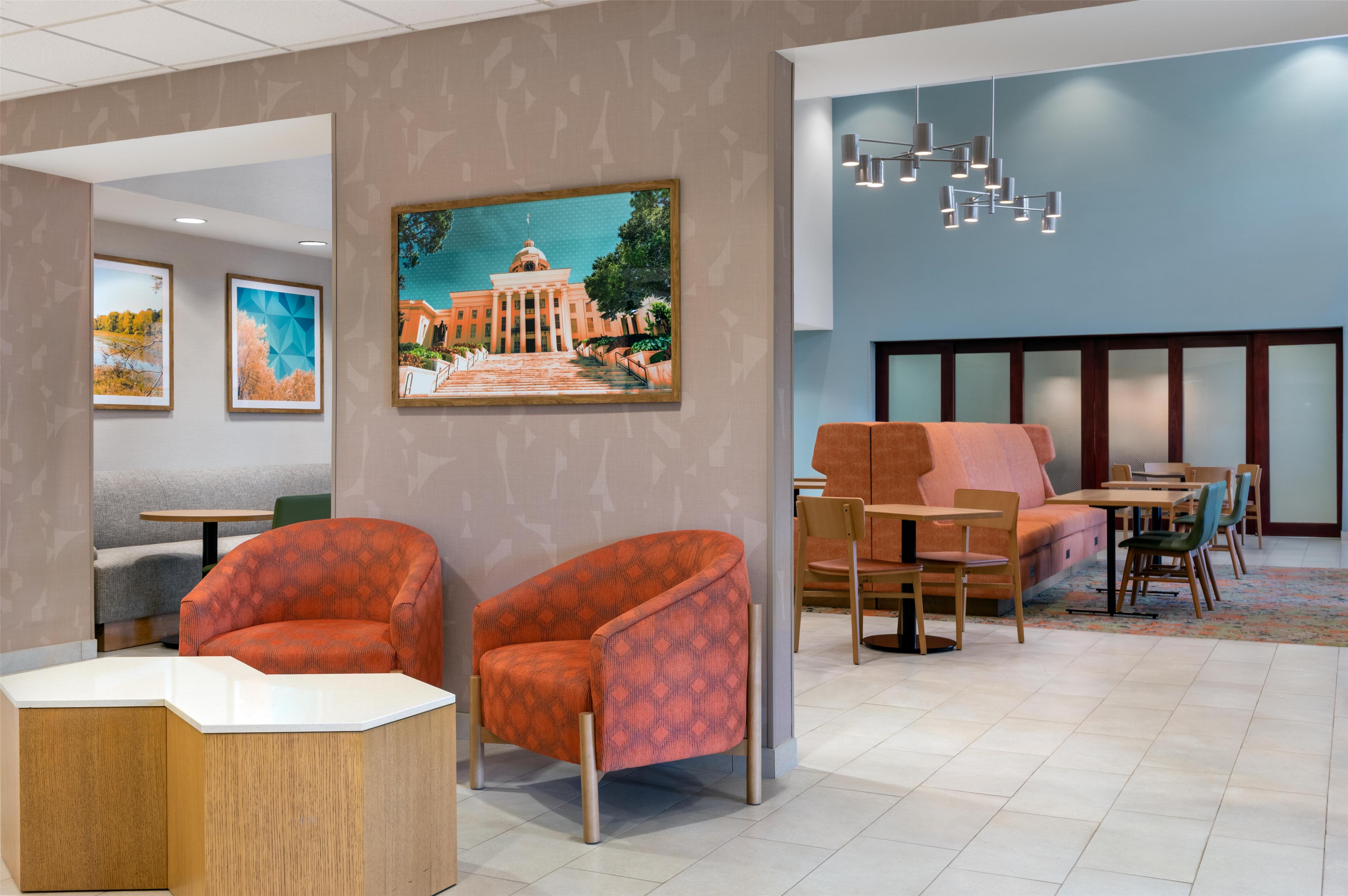 Lobby | Hampton Inn & Suites Prattville