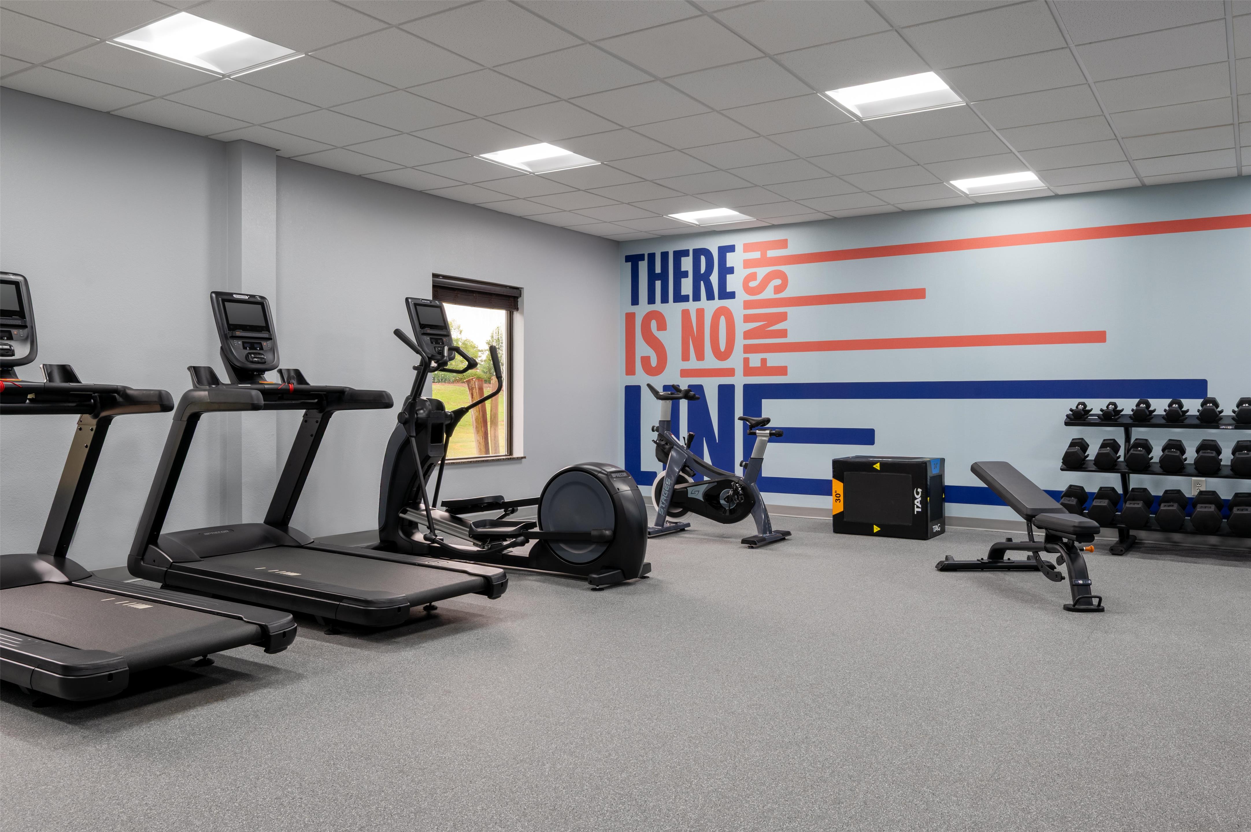 Health club fitness center gym | Hampton Inn & Suites Prattville