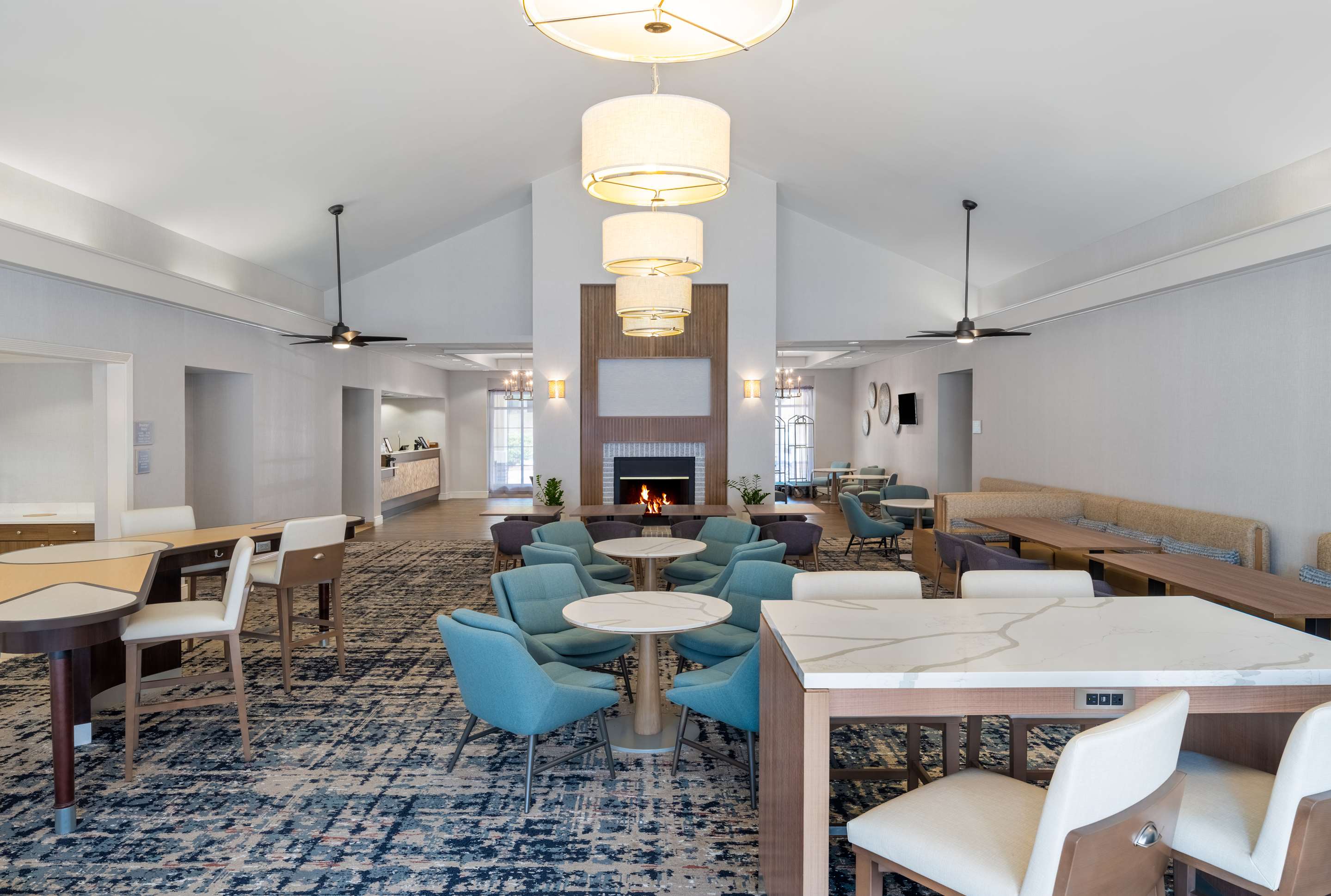 Breakfast Area | Homewood Suites by Hilton Montgomery