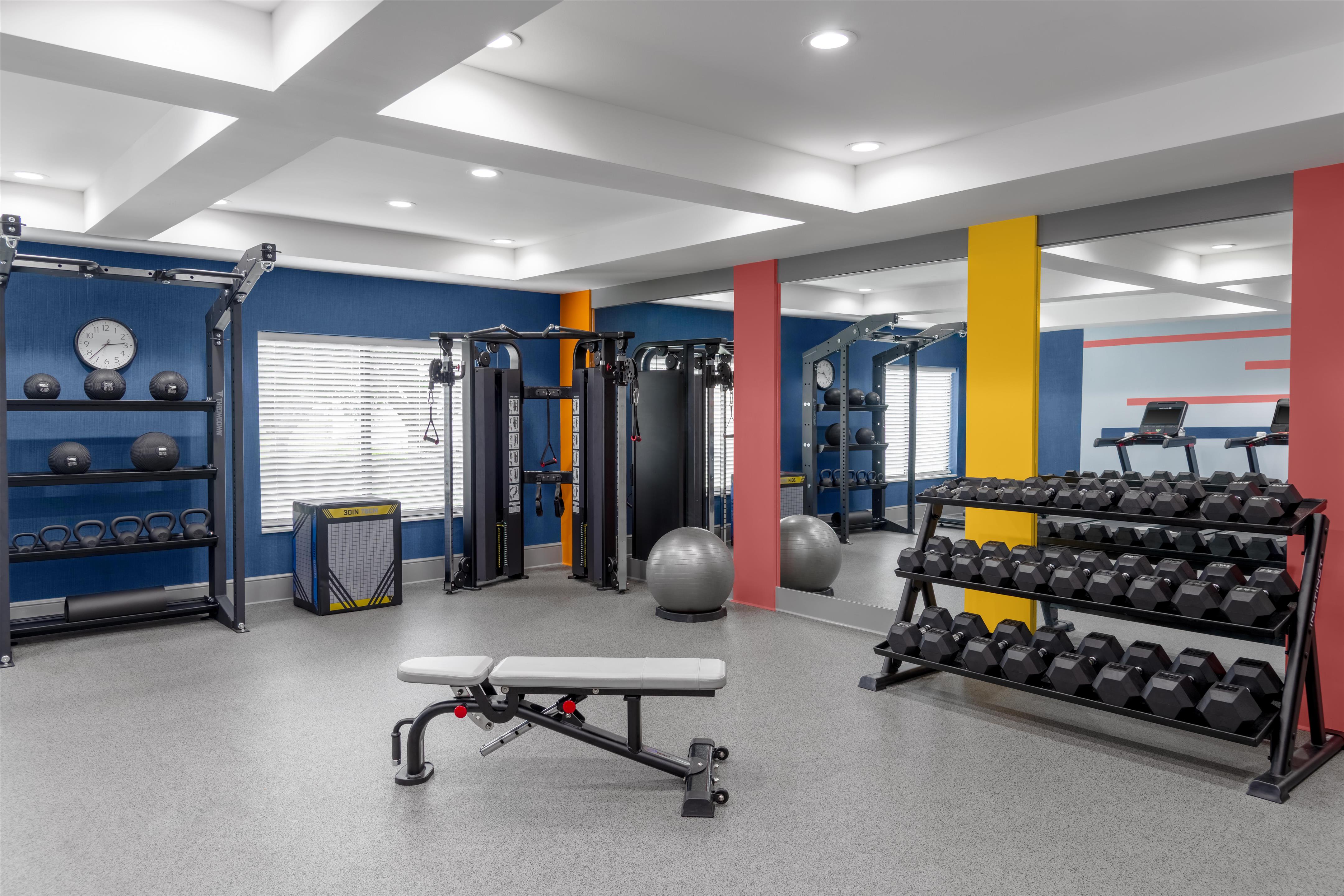 Health club fitness center gym | Hampton Inn Olathe