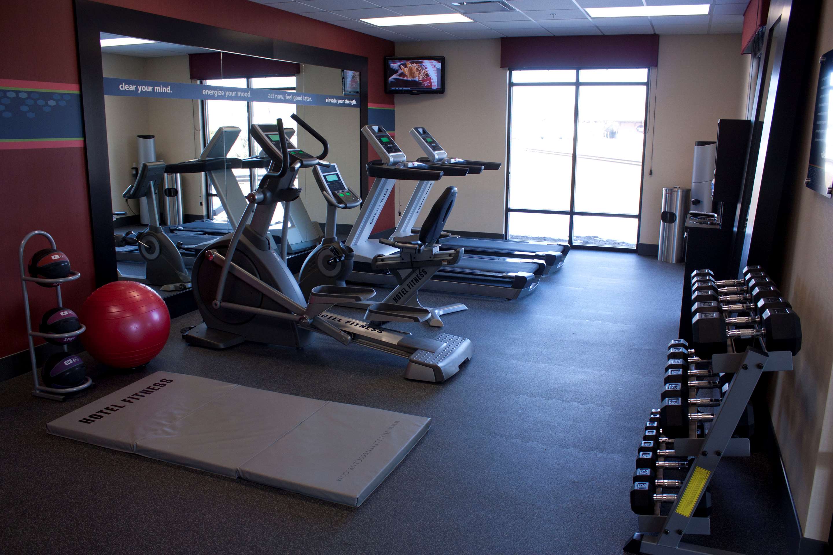 Health club fitness center gym