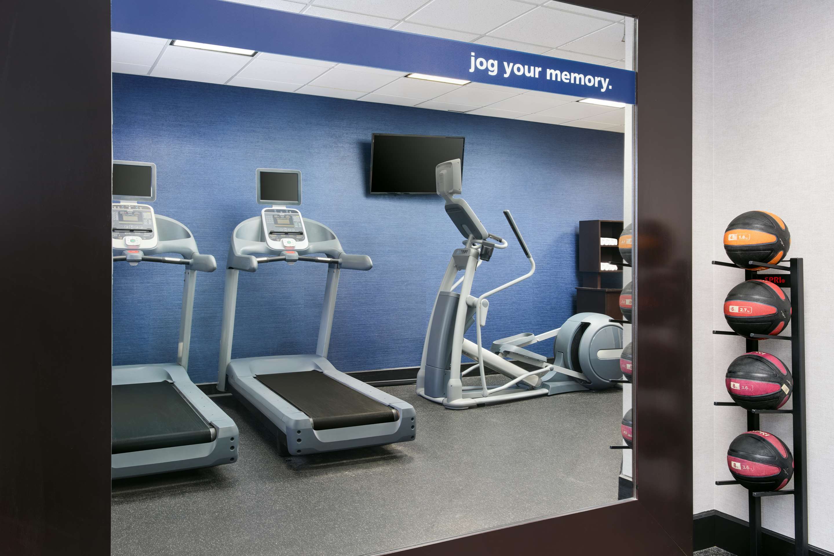 Health club fitness center gym | Hampton Inn Melbourne-Viera