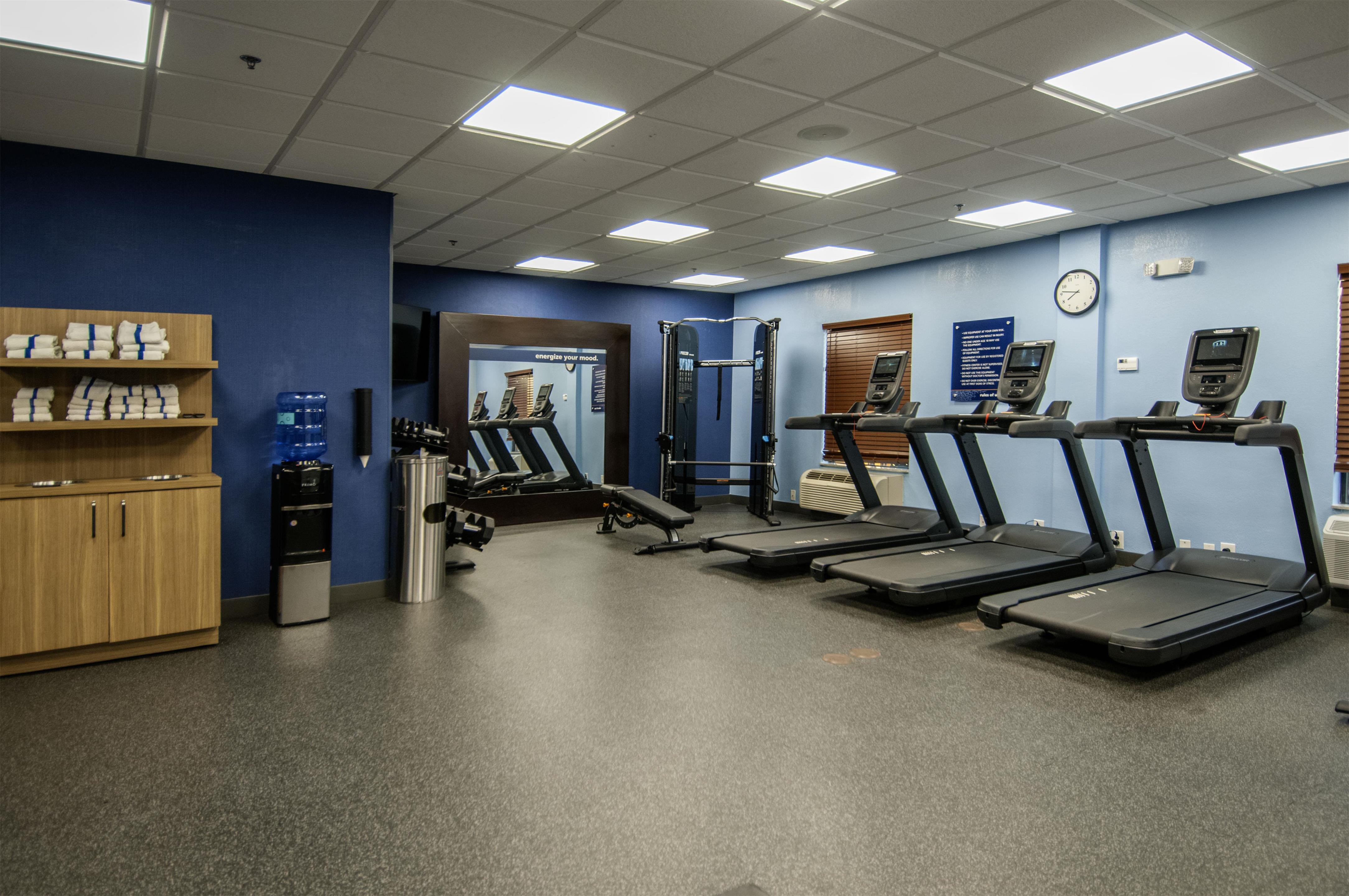 Health club fitness center gym | Hampton Inn West Monroe