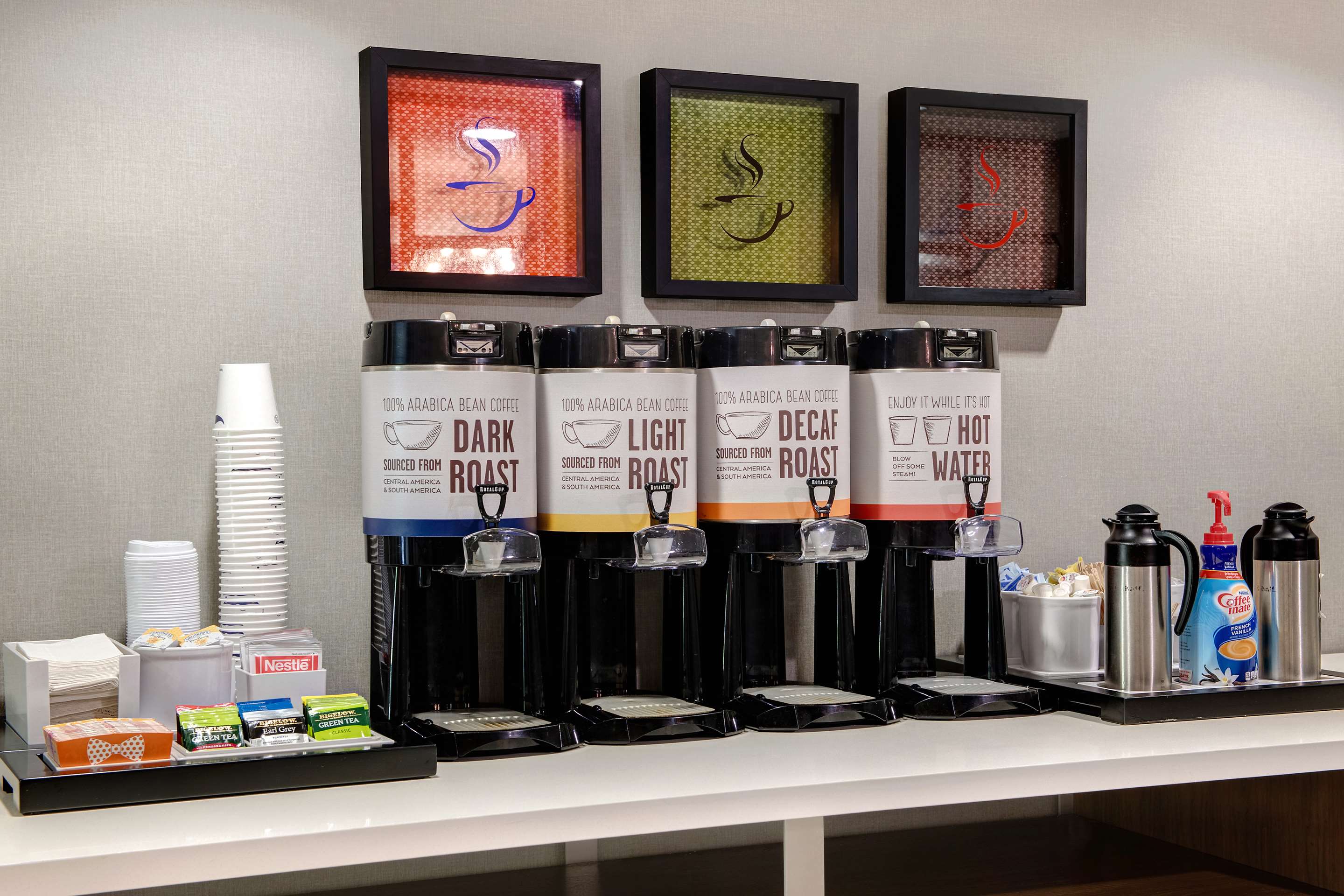 Breakfast Area | Hampton Inn Charlotte/Monroe
