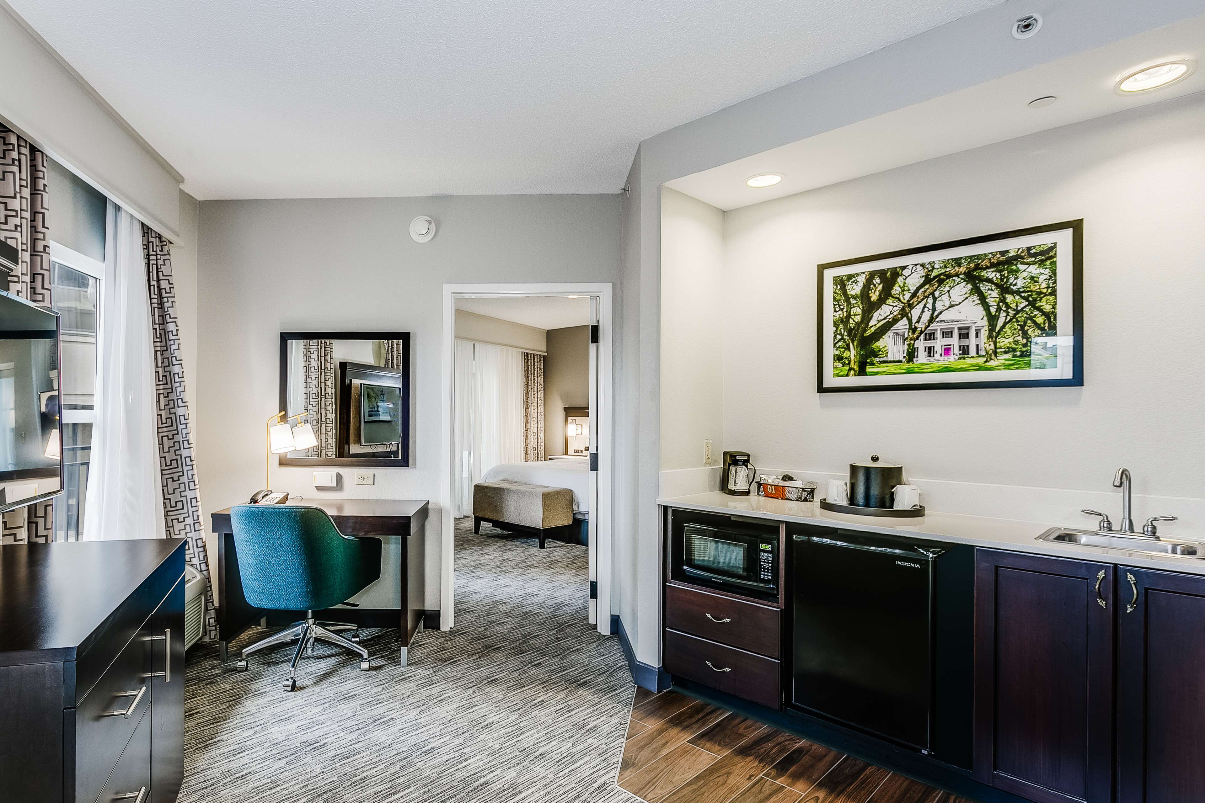 Hampton Inn & Suites Mobile- Downtown Historic District Room Type - 1 KING 1BDRM SUITE NONSMOK