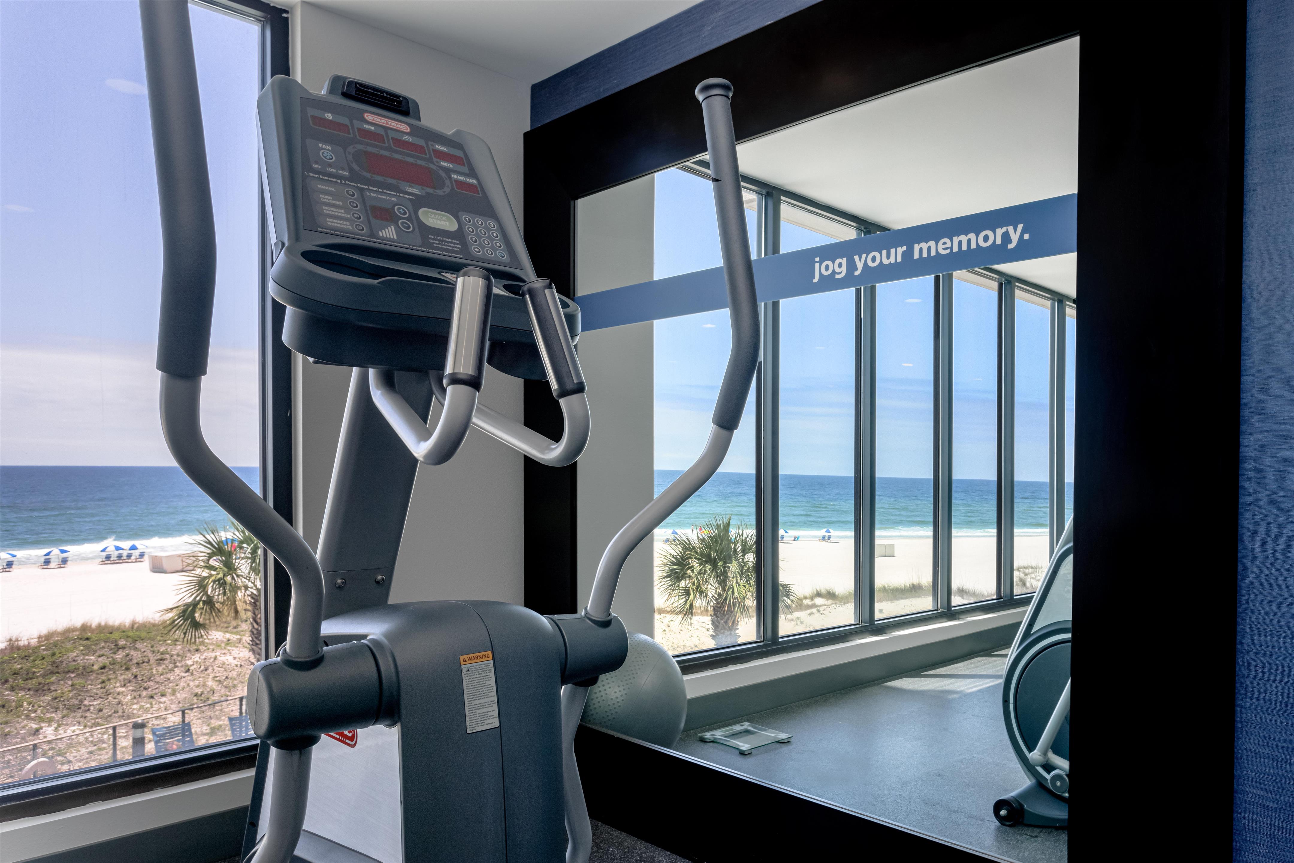 Health club fitness center gym | Hampton Inn & Suites Orange Beach/Gulf Front