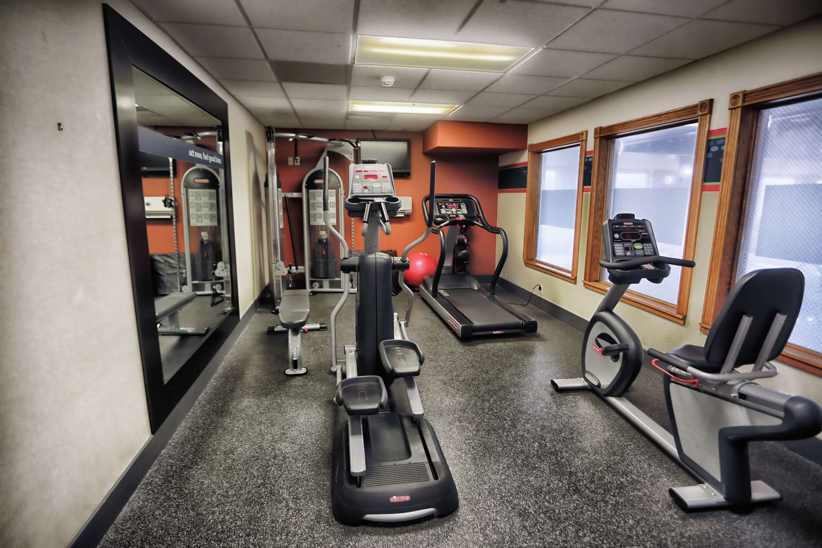 Health club fitness center gym