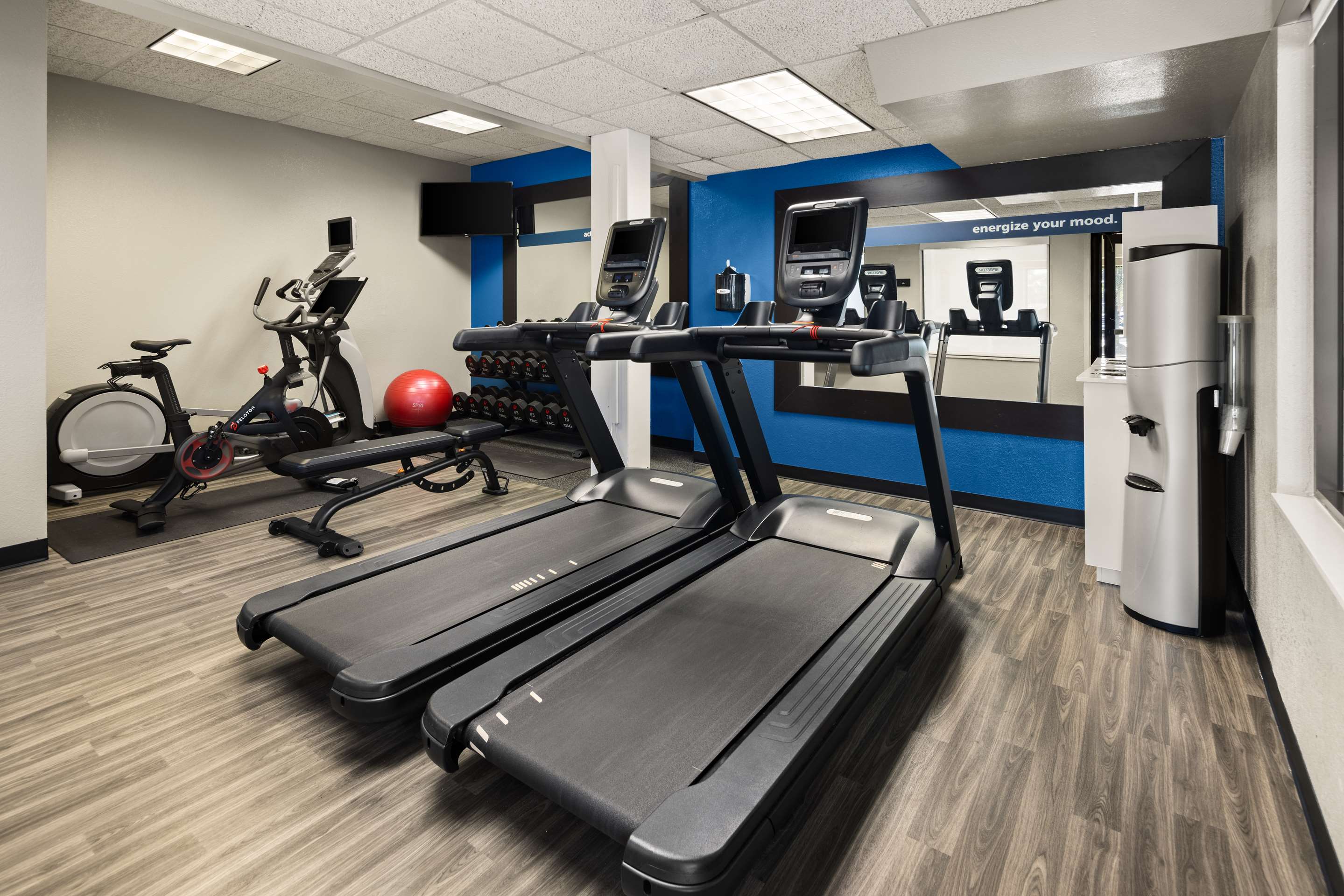 Health club fitness center gym