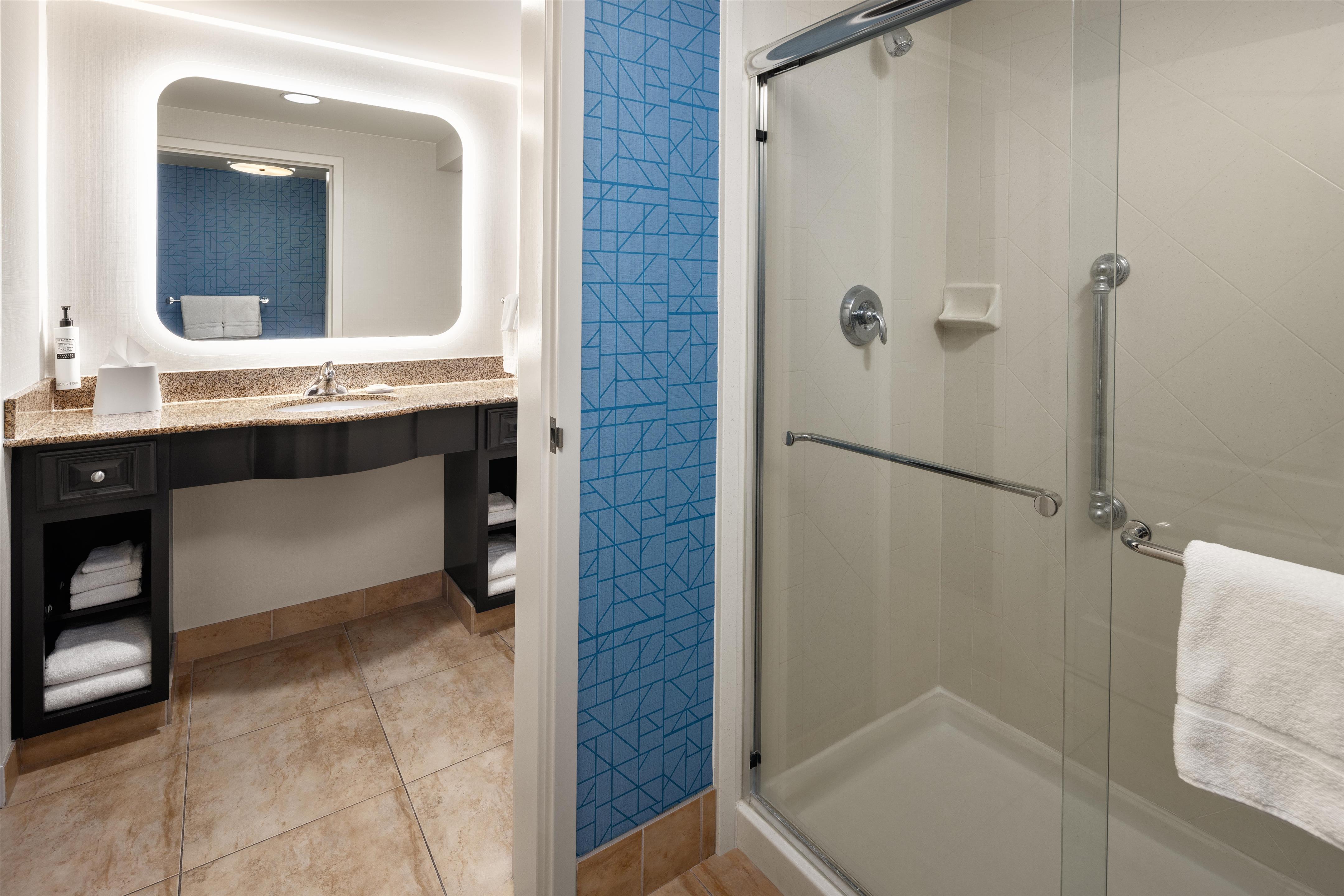 Guest room bath